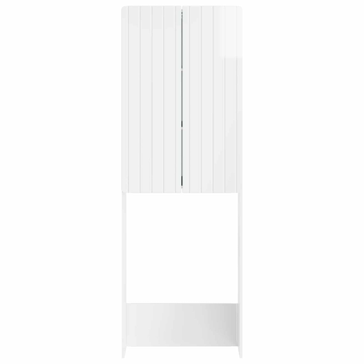 Kabinetska WC ZWOLLE Bijela visokog sjaja 66 x 25,5 x 190 cm