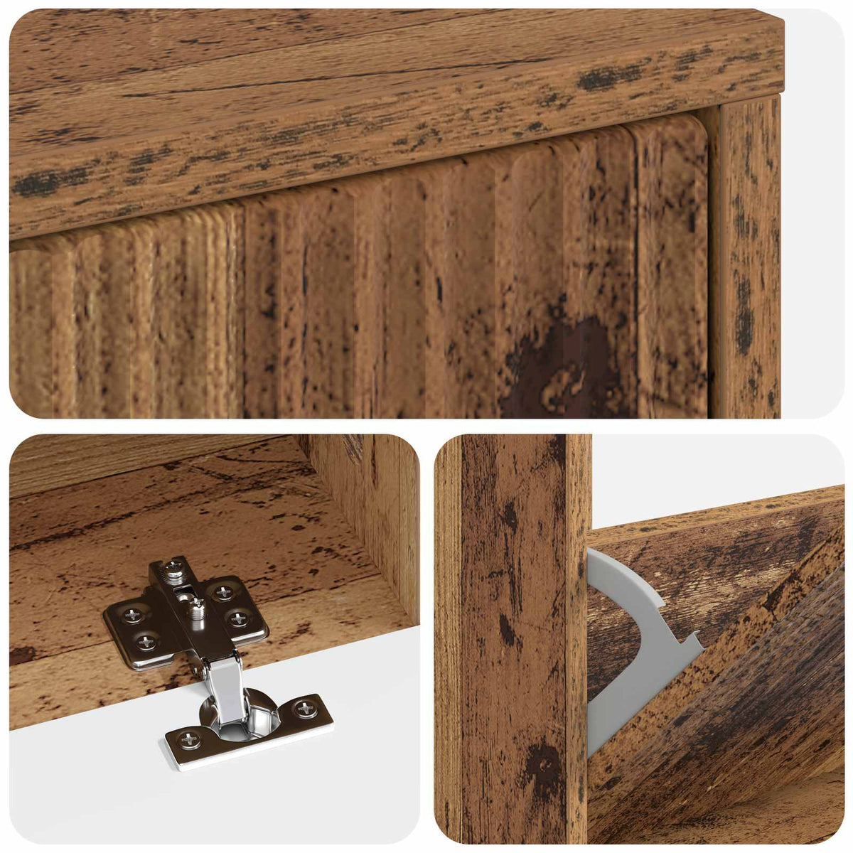 Ormar za cipele ARNHEM 78 x 24 x 103 cm Konstruirano drvo