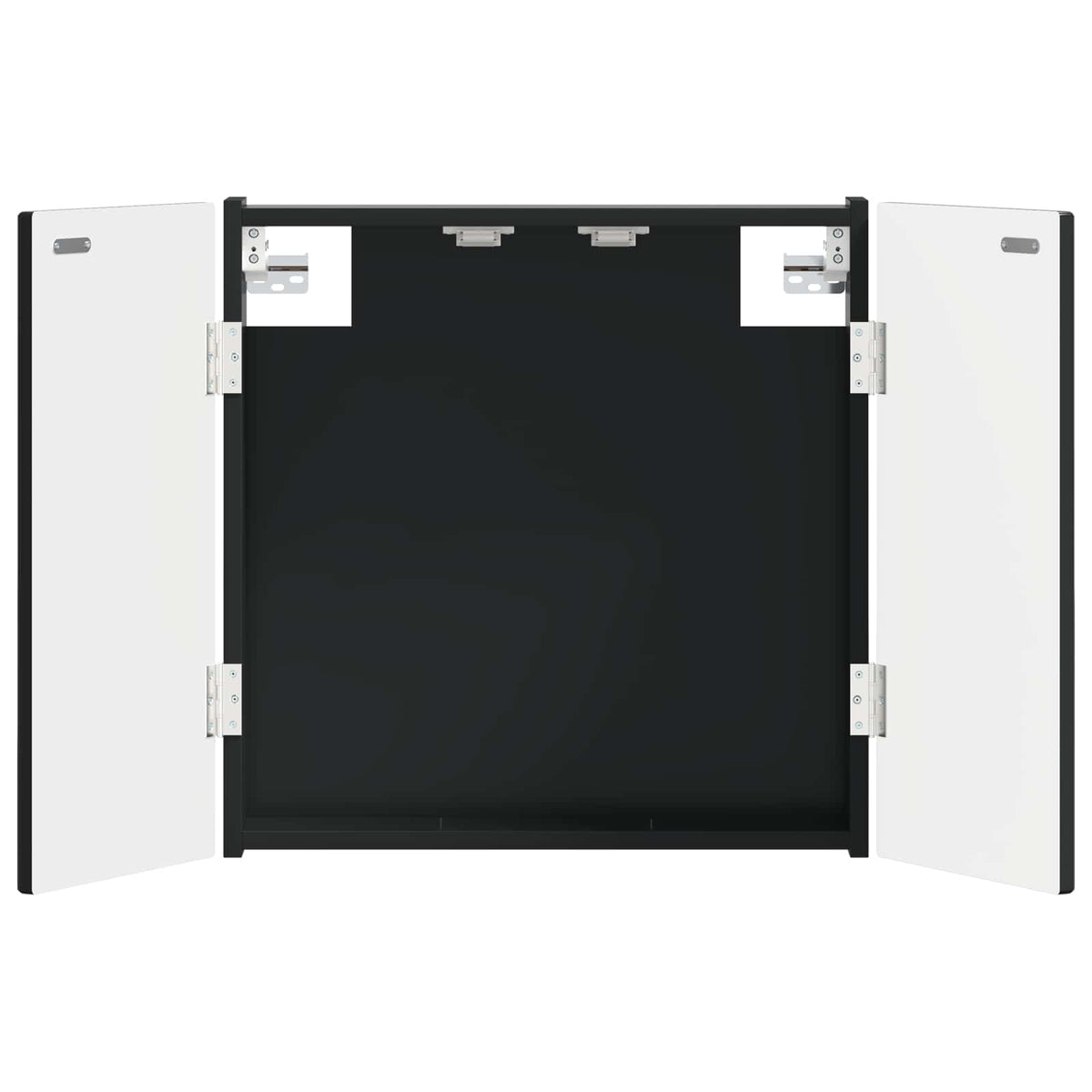 Kabinet za mete ARNHEM Crna 52,5 x 10,5 x 53,5 cm