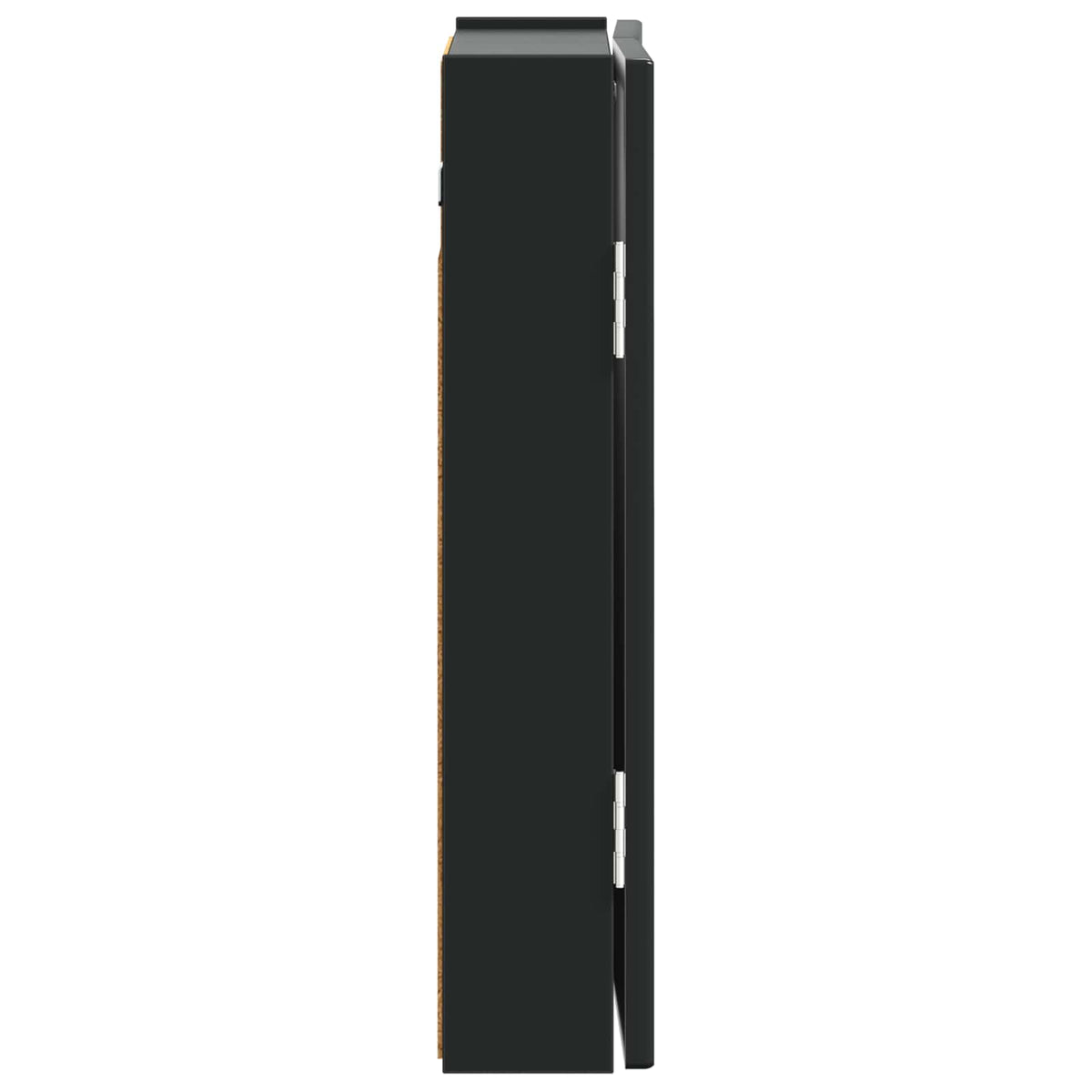 Kabinet za mete ARNHEM Crna 52,5 x 10,5 x 53,5 cm