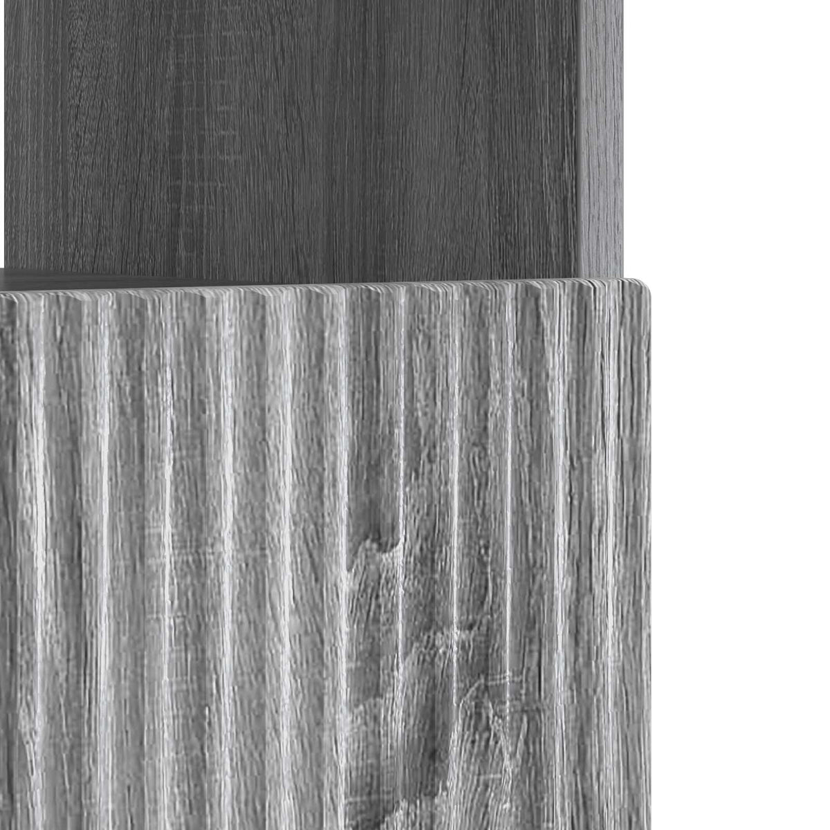 LED TV kabinet Siva Sonoma Konstruirano drvo