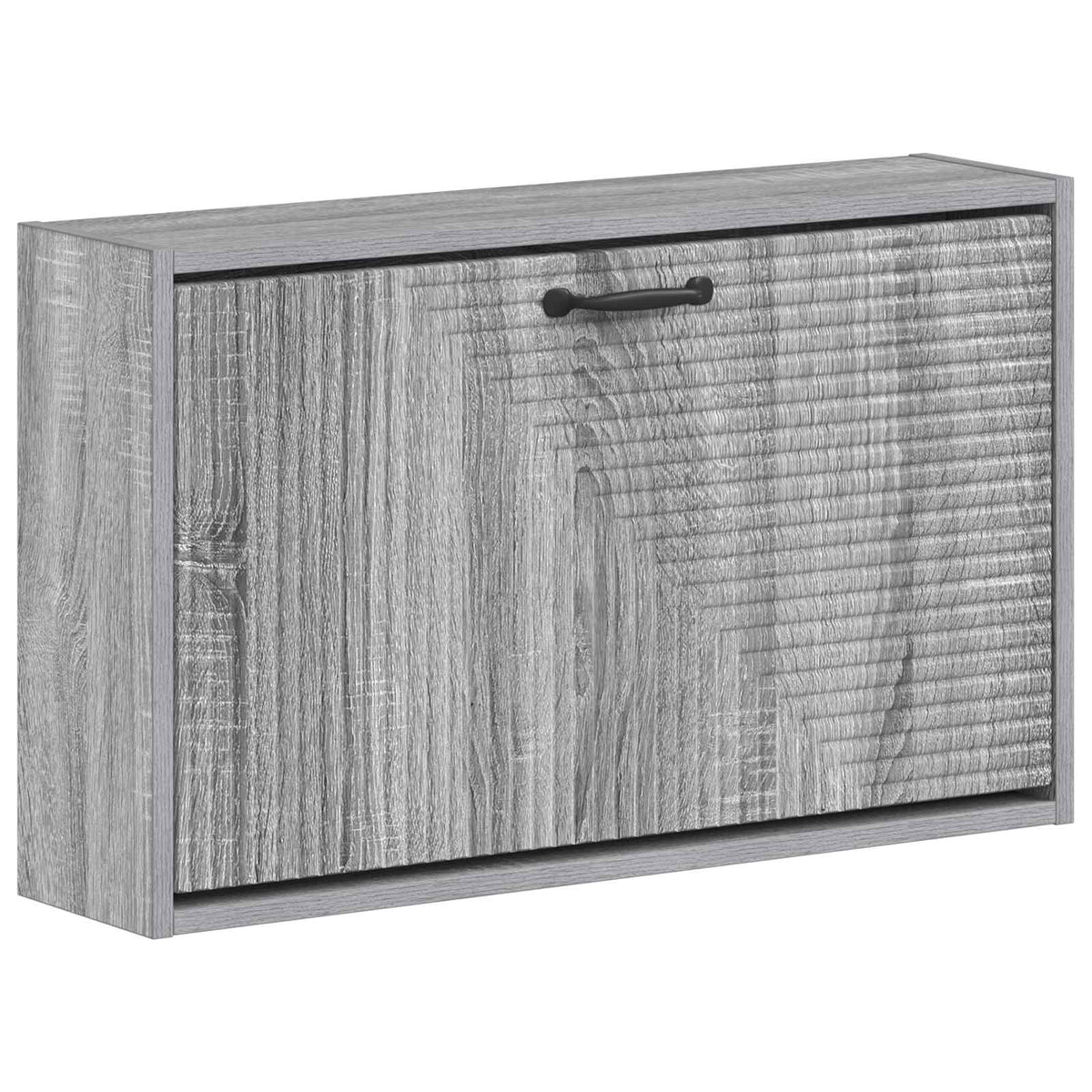 Ormar za cipele na zidu HAARLEM 71 x 17 x 43 cm Siva Sonoma