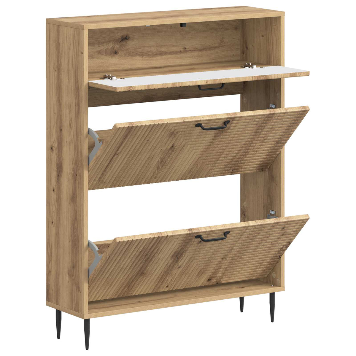 Ormar za cipele HAARLEM 78 x 24 x 103 cm Konstruirano drvo