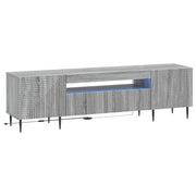 LED TV kabinet Siva Sonoma Konstruirano drvo
