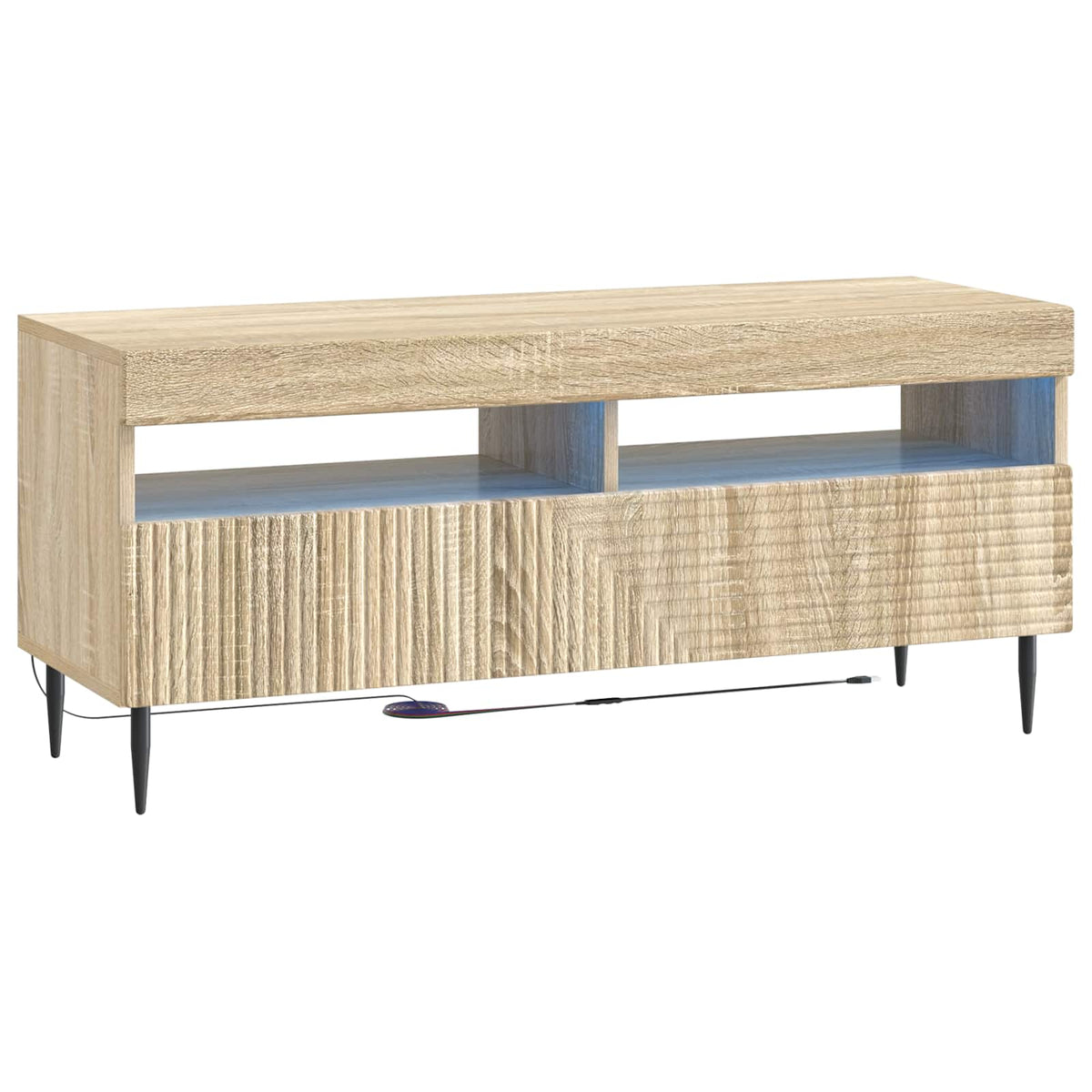 LED TV kabinet Hrast sonoma Konstruirano drvo
