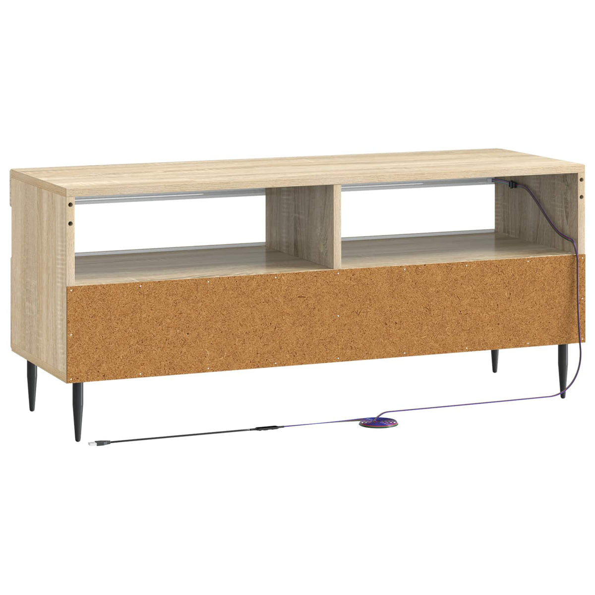 LED TV kabinet Hrast sonoma Konstruirano drvo