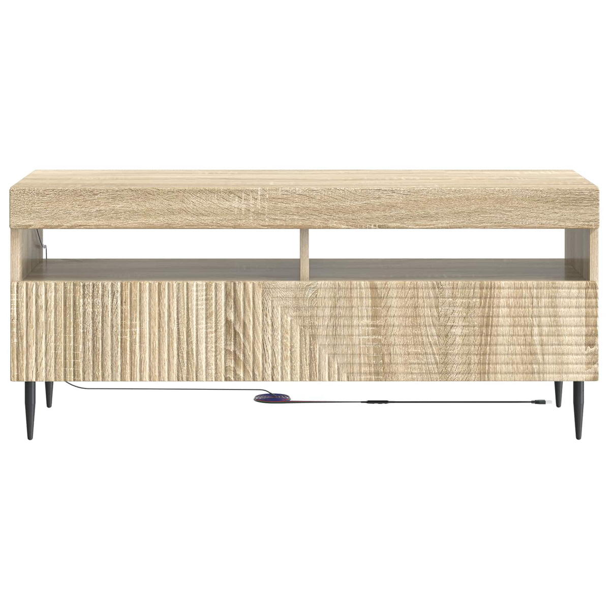 LED TV kabinet Hrast sonoma Konstruirano drvo