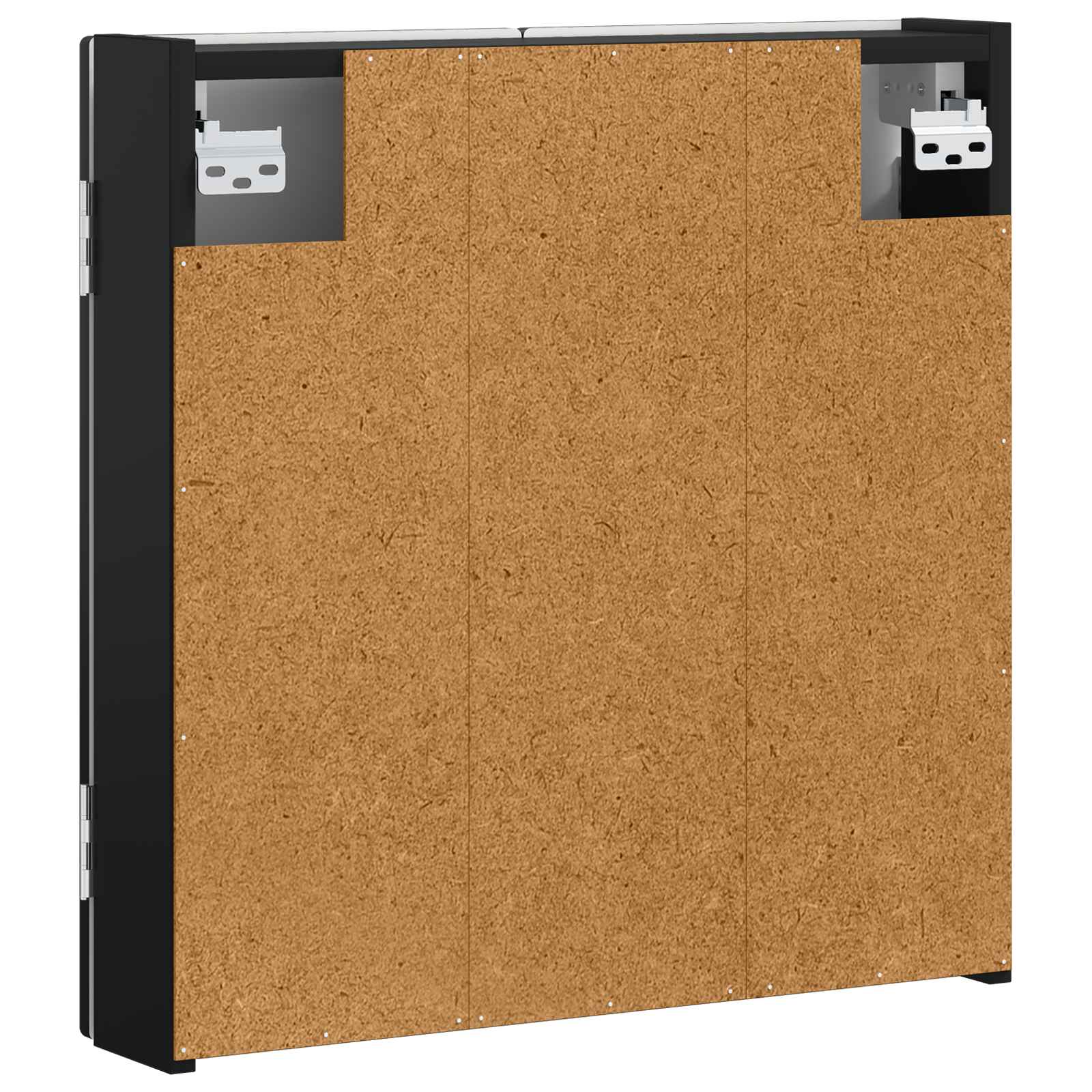 Kabinet za mete DELFT Crna 52,5 x 10,5 x 53,5 cm