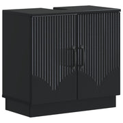 Kupaonski ormarić za sudoper HOORN Crna 59,5 x 31,5 x 56 cm