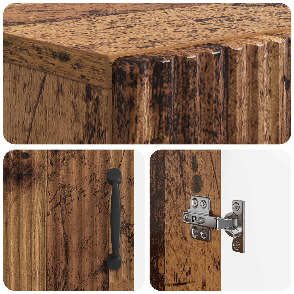 Ormar za cipele HOORN 59,5 x 39,5 x 87 cm Konstruirano drvo
