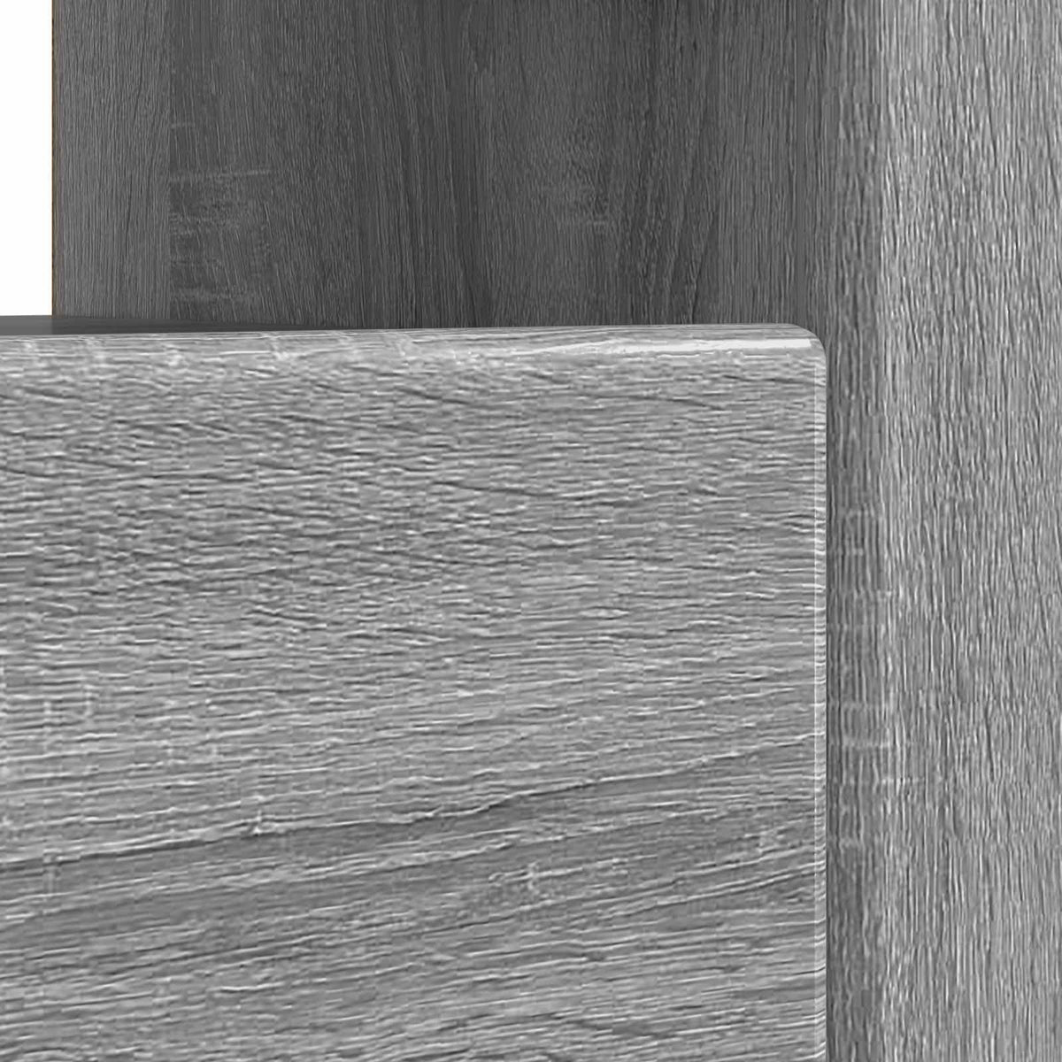 LED TV kabinet Siva Sonoma Konstruirano drvo
