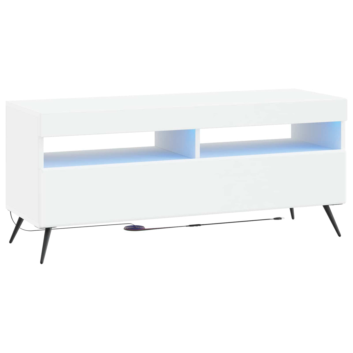 LED TV kabinet Bijela Konstruirano drvo