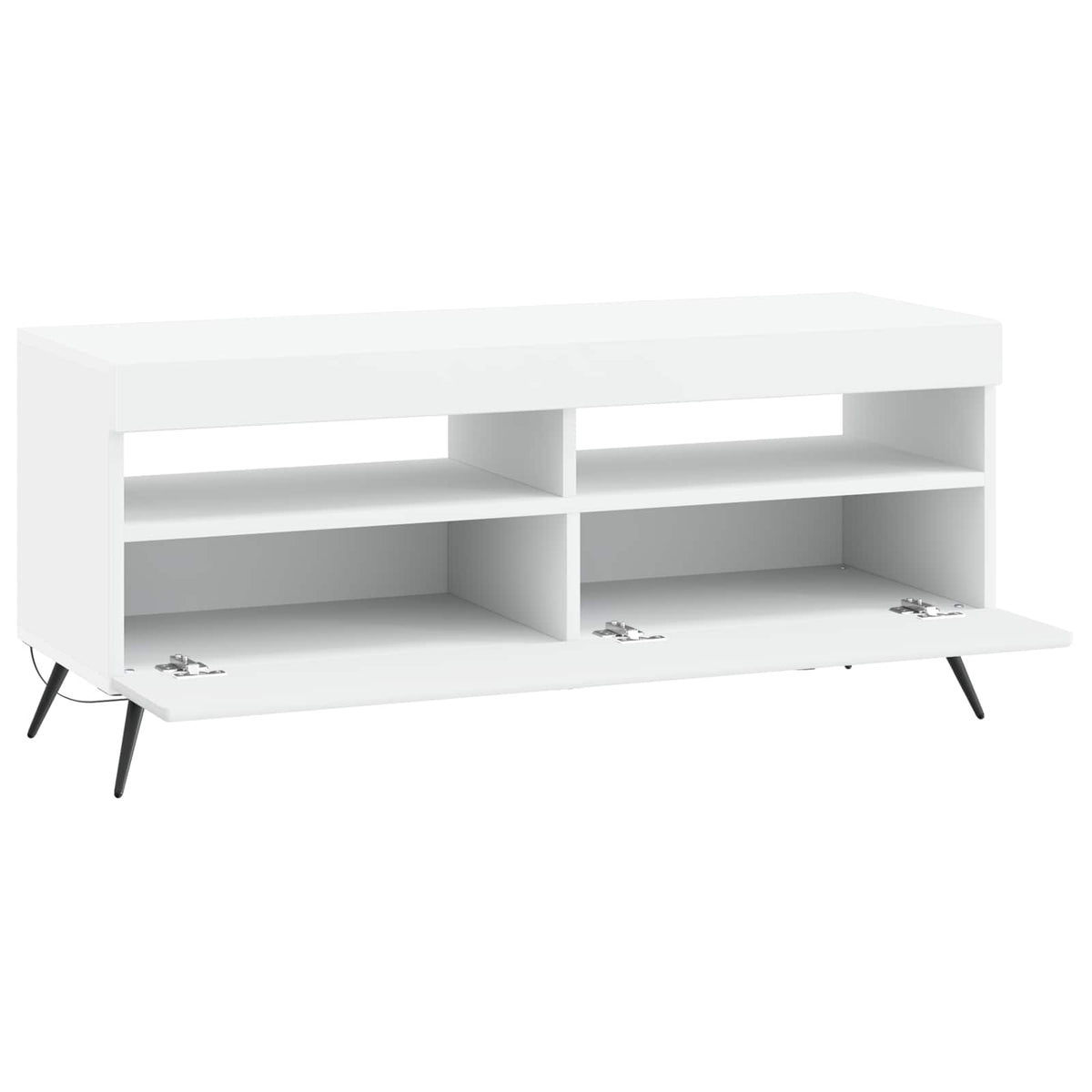 LED TV kabinet Bijela Konstruirano drvo