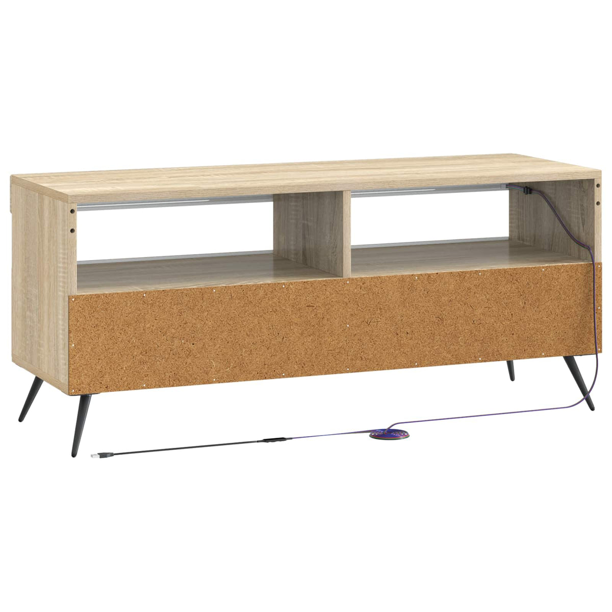 LED TV kabinet Hrast sonoma Konstruirano drvo