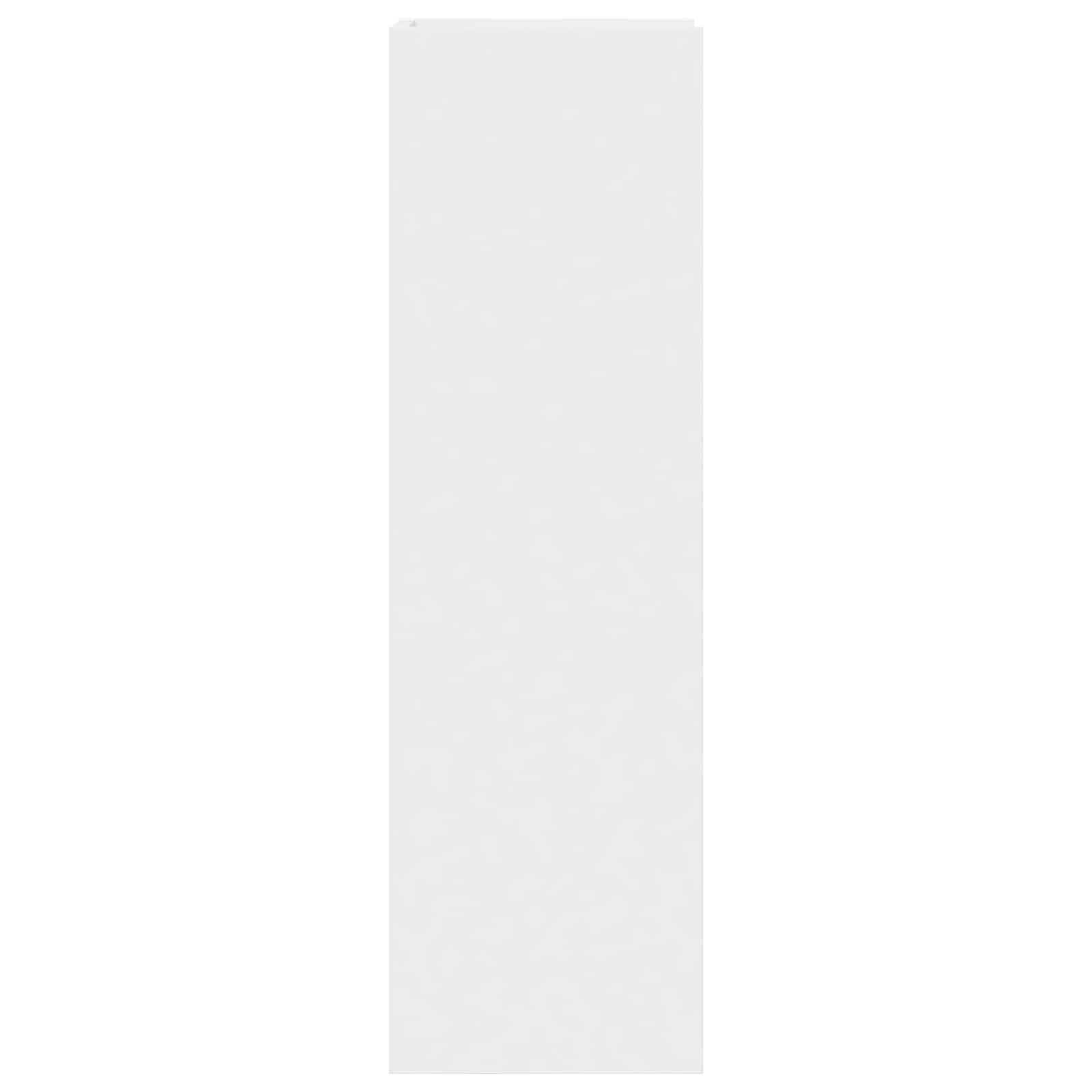 Stalak za biljke s policom 2 pcs Bijeli 30 x 30 x 100 cm