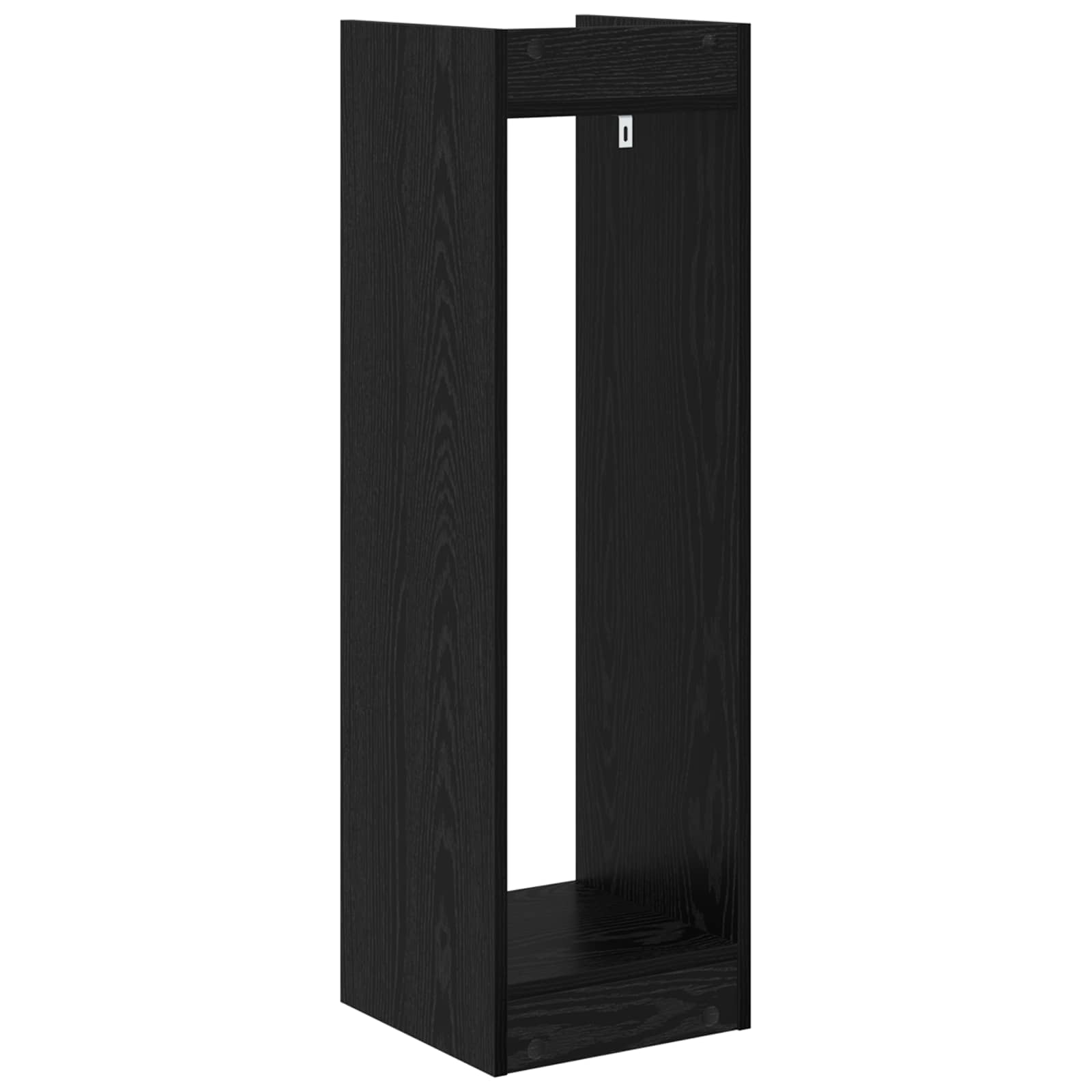 Stalak za biljke s policom Crni Hrast 30 x 30 x 100 cm