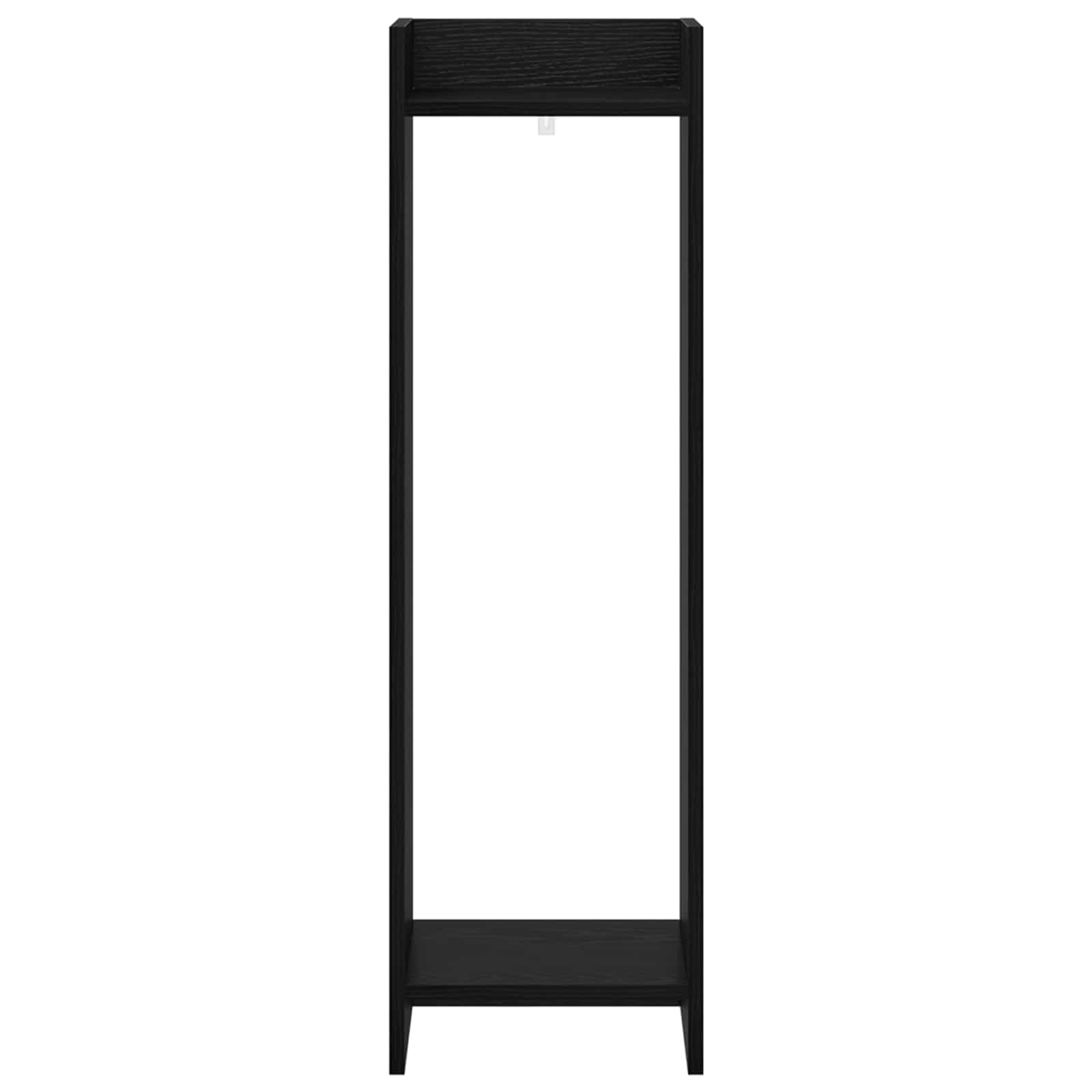 Stalak za biljke s policom Crni Hrast 30 x 30 x 100 cm
