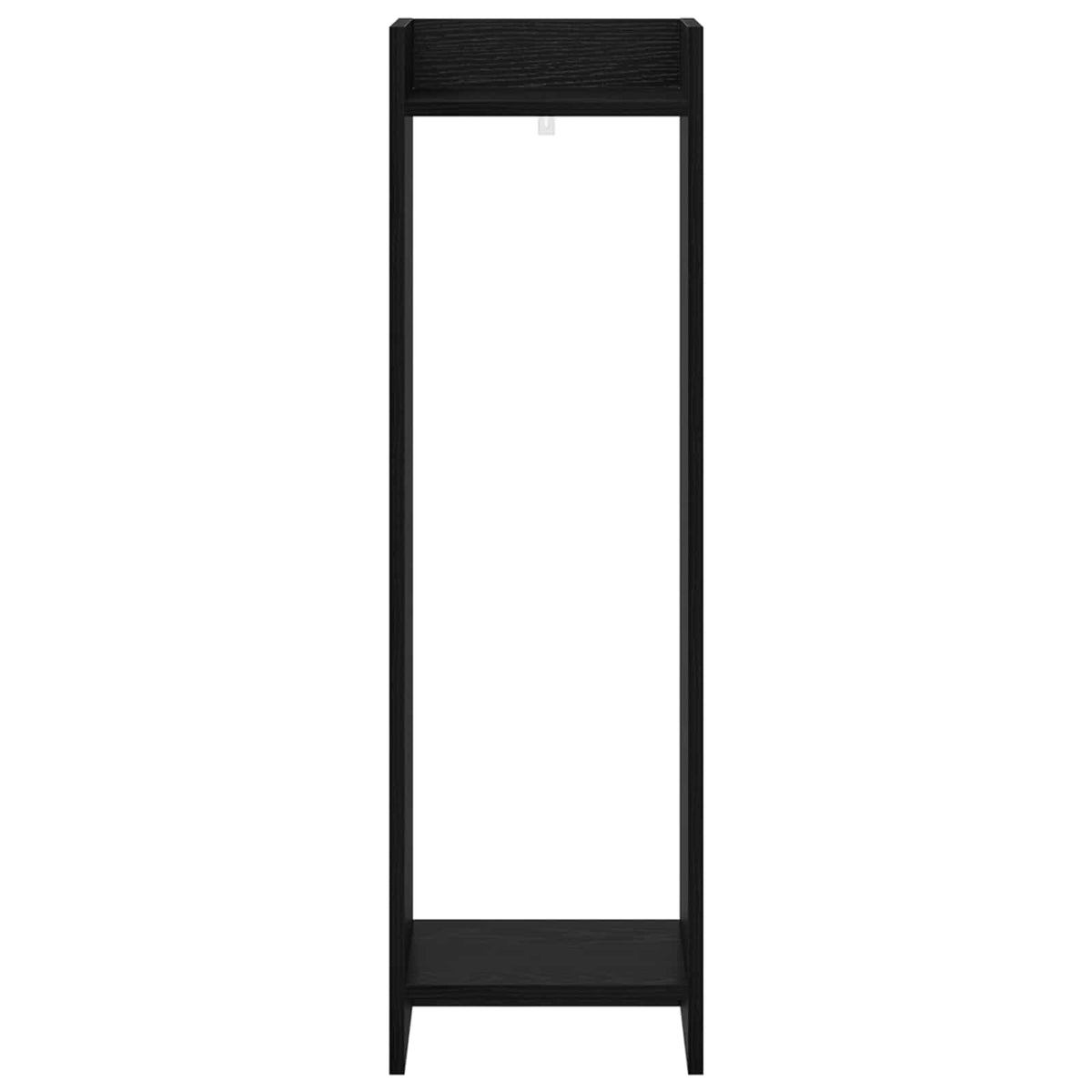 Stalak za biljke s policom 2 pcs Crni Hrast 30 x 30 x 100 cm
