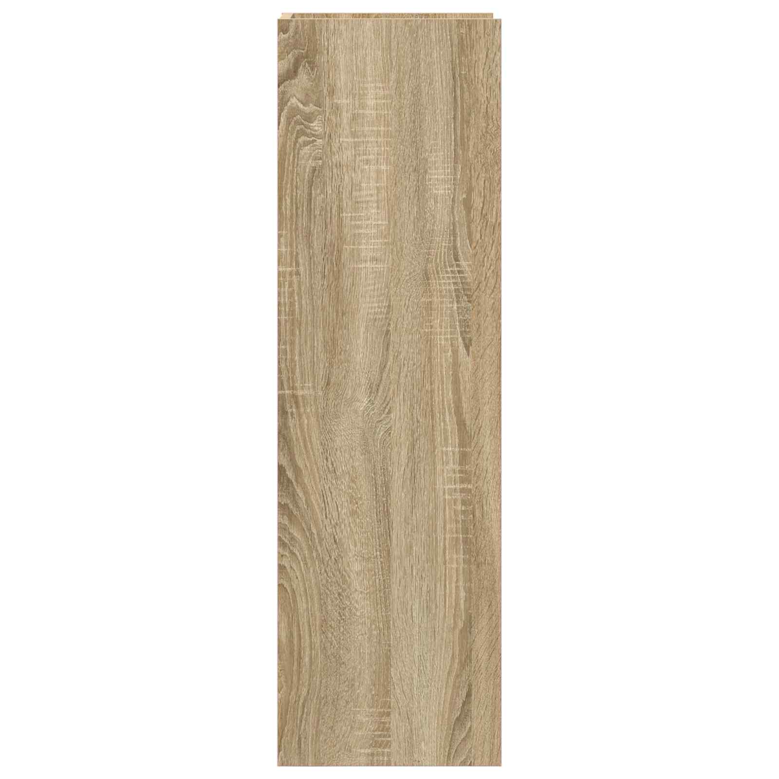 Stalak za biljke s policom Sonoma hrast 30 x 30 x 100 cm