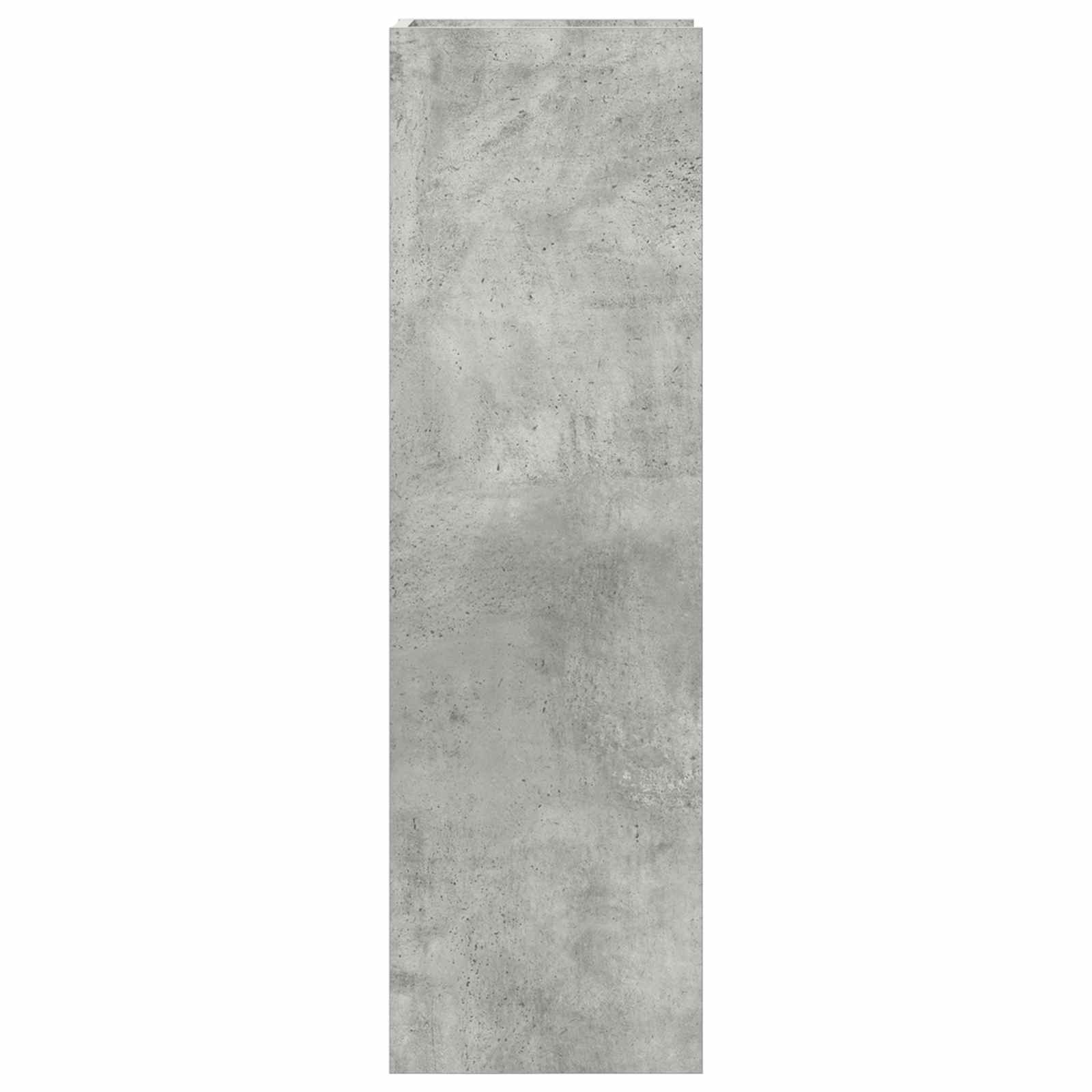 Stalak za biljke s policom Betonsko Siva 30 x 30 x 100 cm