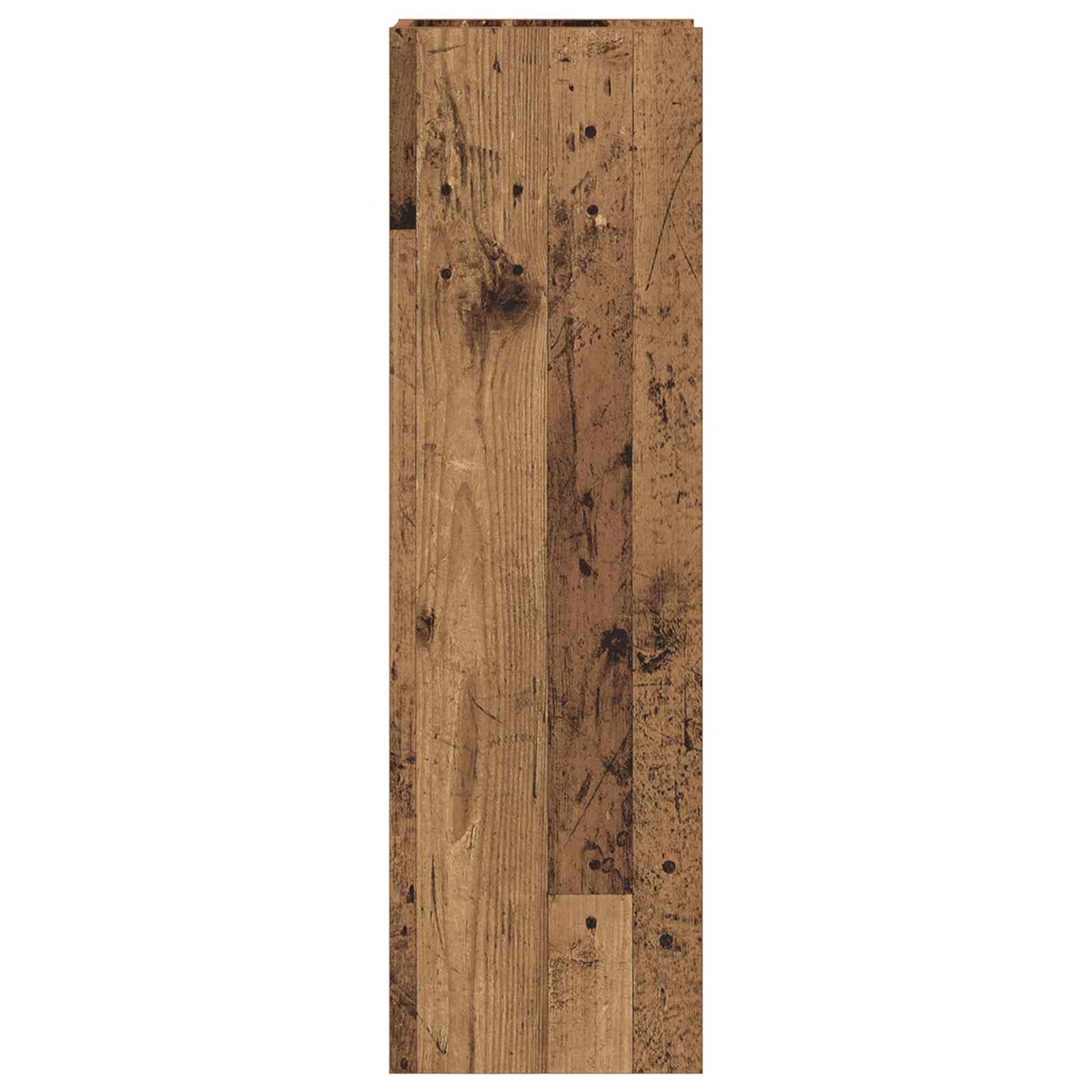 Stalak za biljke s policom 2 pcs Staro drvo 30 x 30 x 100 cm