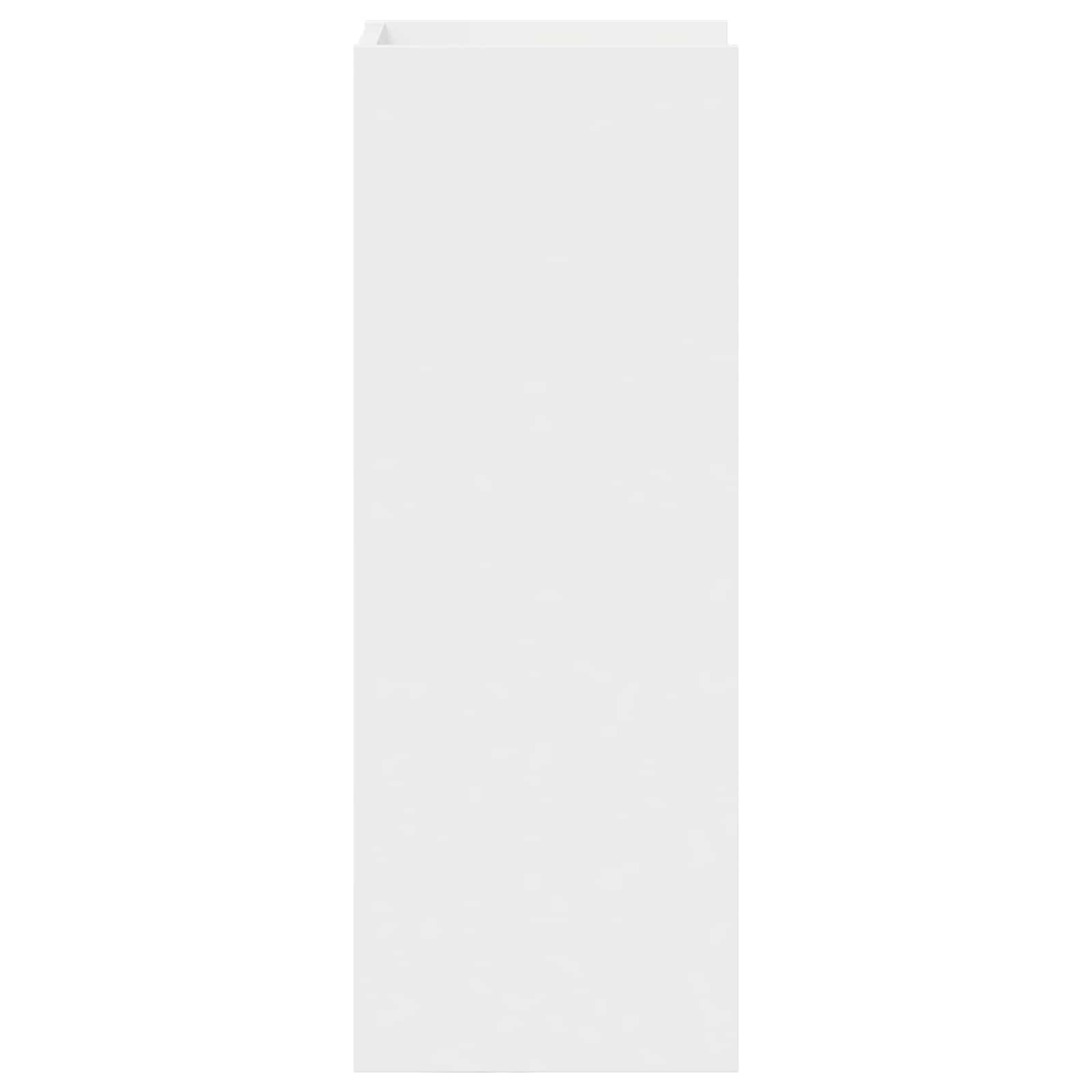 Stalak za biljke Bijeli 30 x 30 x 80 cm Konstrukcijsko drvo
