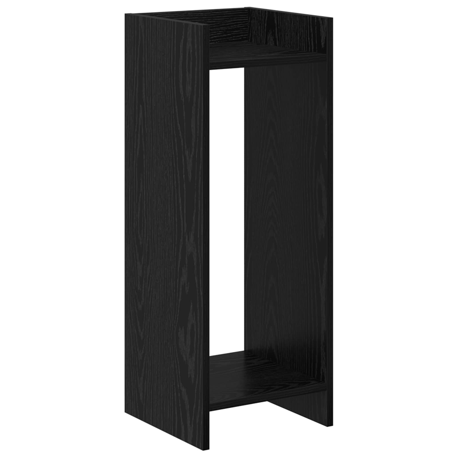 Stalak za biljke Crni Hrast 30 x 30 x 80 cm Konstrukcijsko drvo