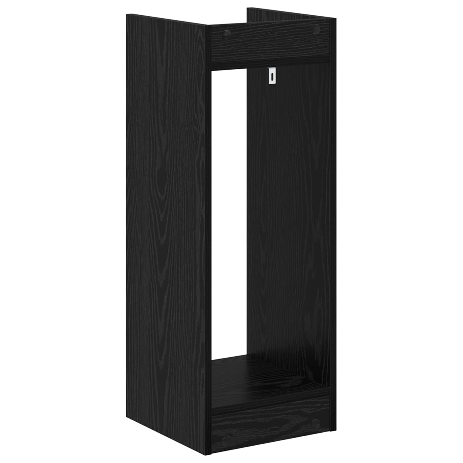 Stalak za biljke Crni Hrast 30 x 30 x 80 cm Konstrukcijsko drvo