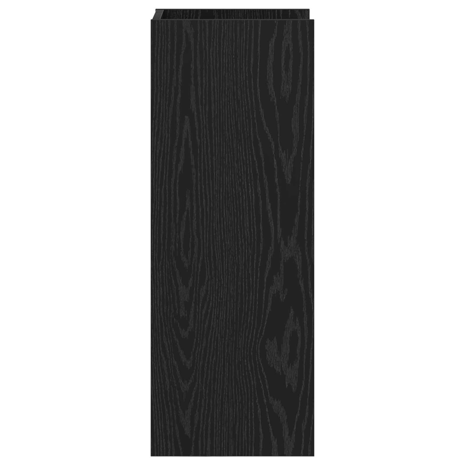 Stalak za biljke s policom 2 pcs Crni Hrast 30 x 30 x 80 cm