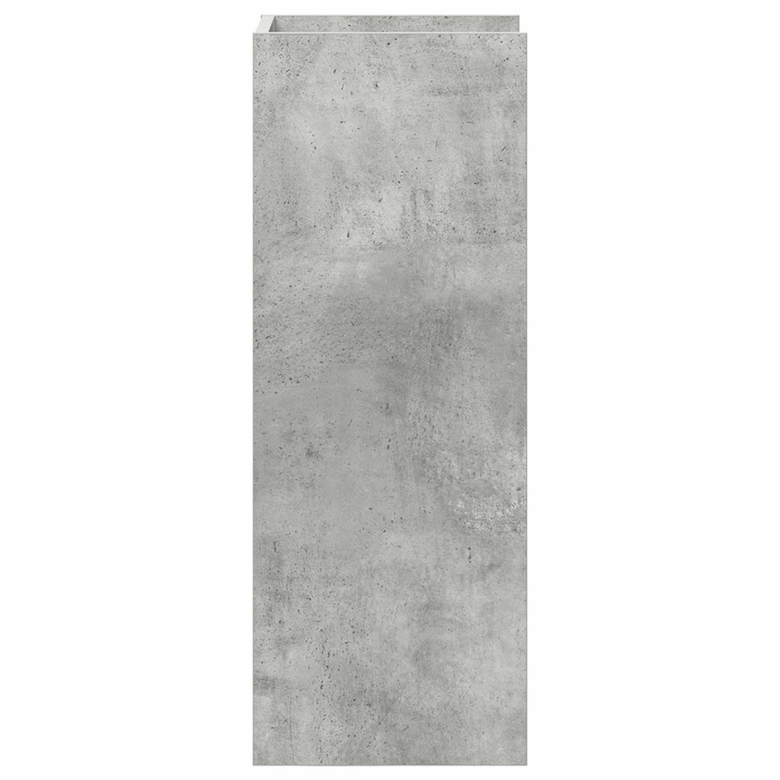 Stalak za biljke s policom 2 pcs Betonsko Siva 30 x 30 x 80 cm