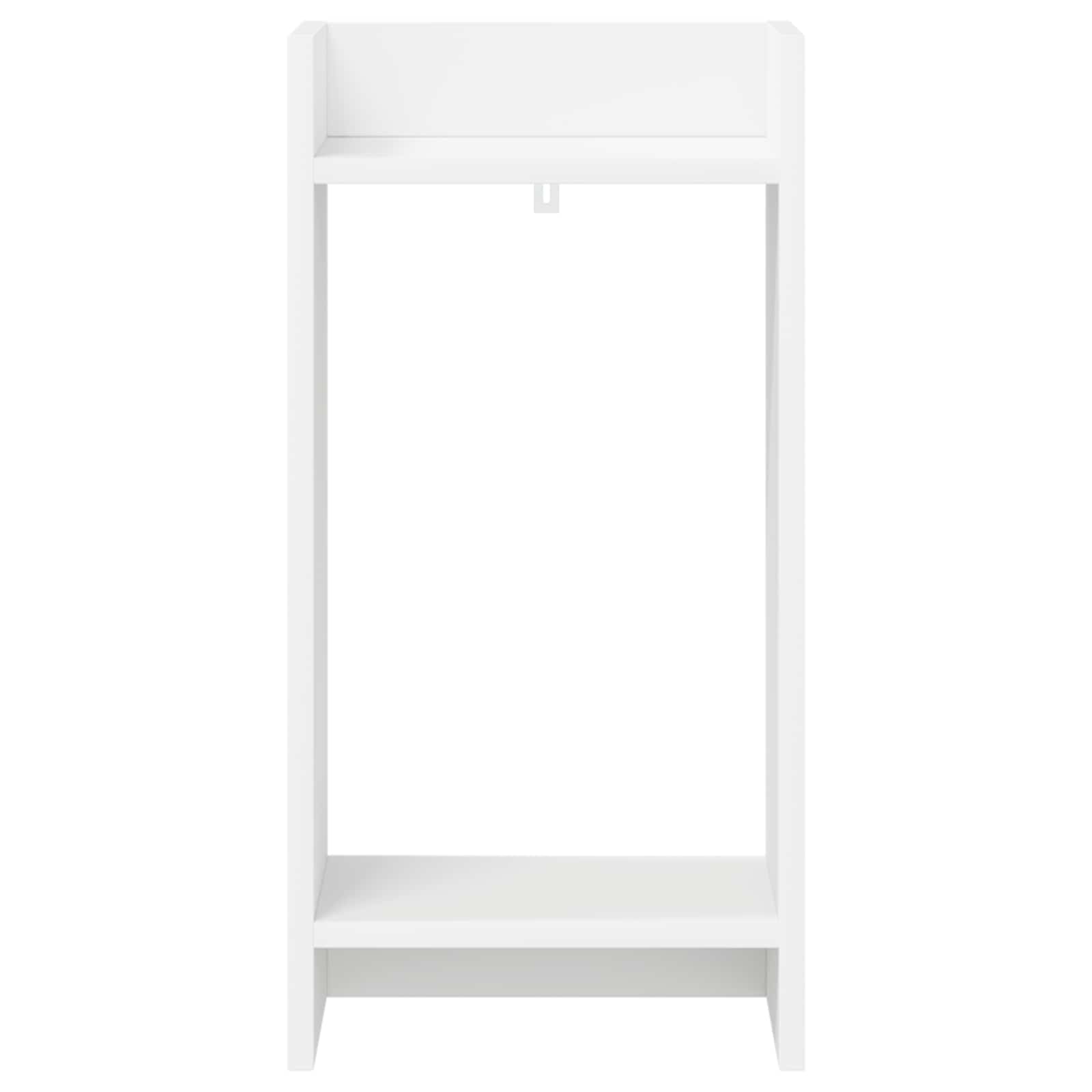 Stalak za biljke Bijeli 30 x 30 x 60 cm Konstrukcijsko drvo