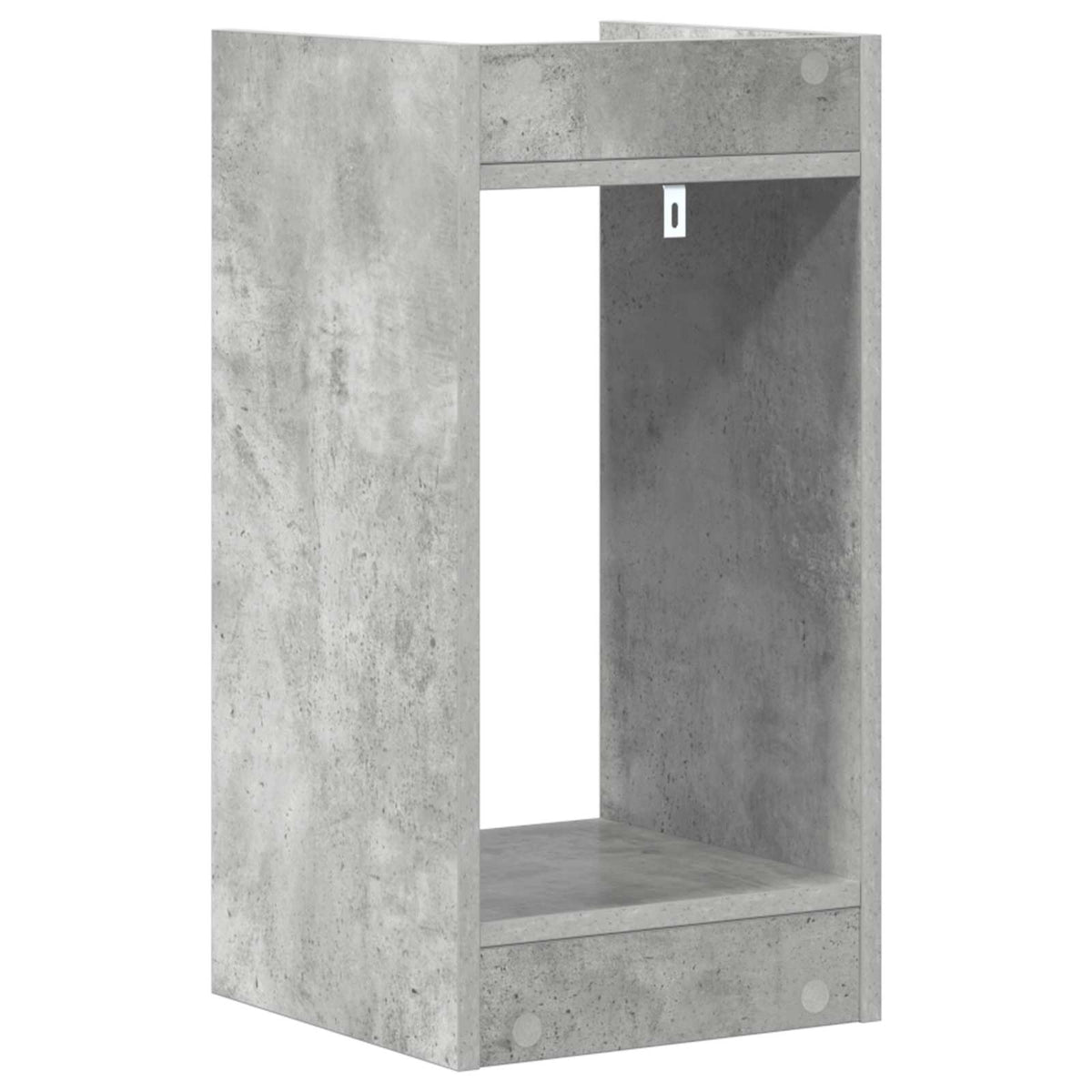 Stalak za biljke s policom Betonsko Siva 30 x 30 x 60 cm