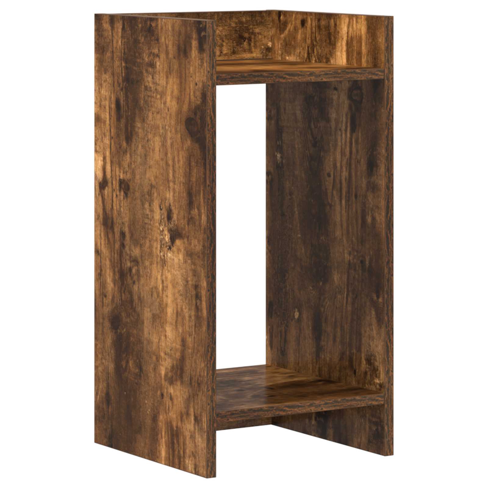 Stalak za biljke s policom 2 pcs Dimljeni Hrast 30 x 30 x 60 cm