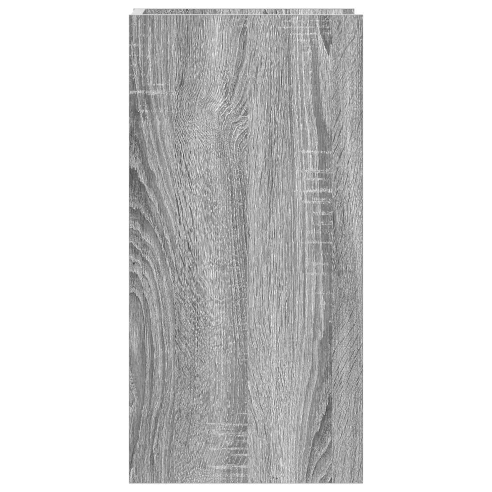 Stalak za biljke s policom Sivi Sonoma 30 x 30 x 60 cm