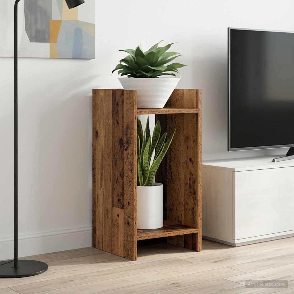 Stalak za biljke Staro drvo 30 x 30 x 60 cm Konstrukcijsko drvo