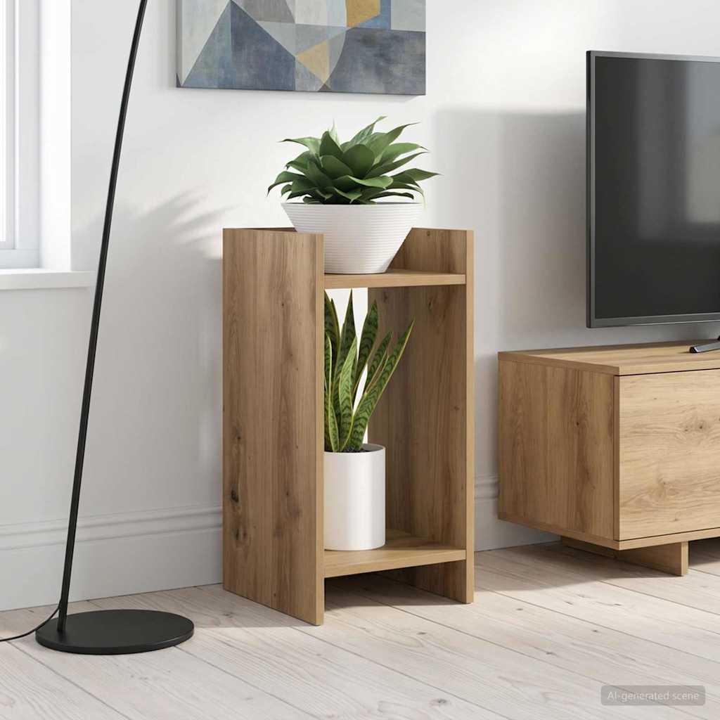 Stalak za biljke s policom 2 pcs Zanatski Hrast 30 x 30 x 60 cm