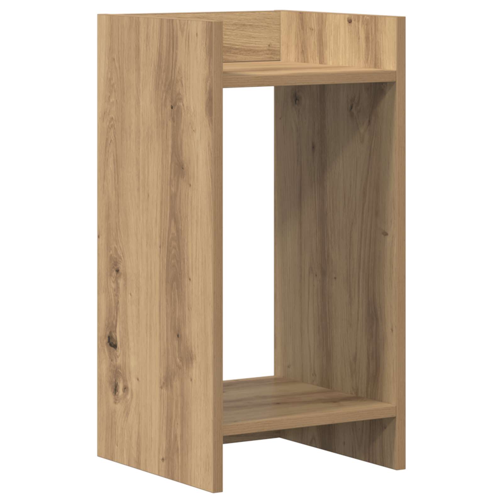 Stalak za biljke s policom 2 pcs Zanatski Hrast 30 x 30 x 60 cm