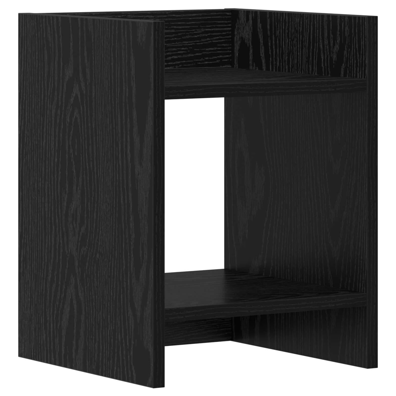 Stalak za biljke Crni Hrast 30 x 30 x 40 cm Konstrukcijsko drvo