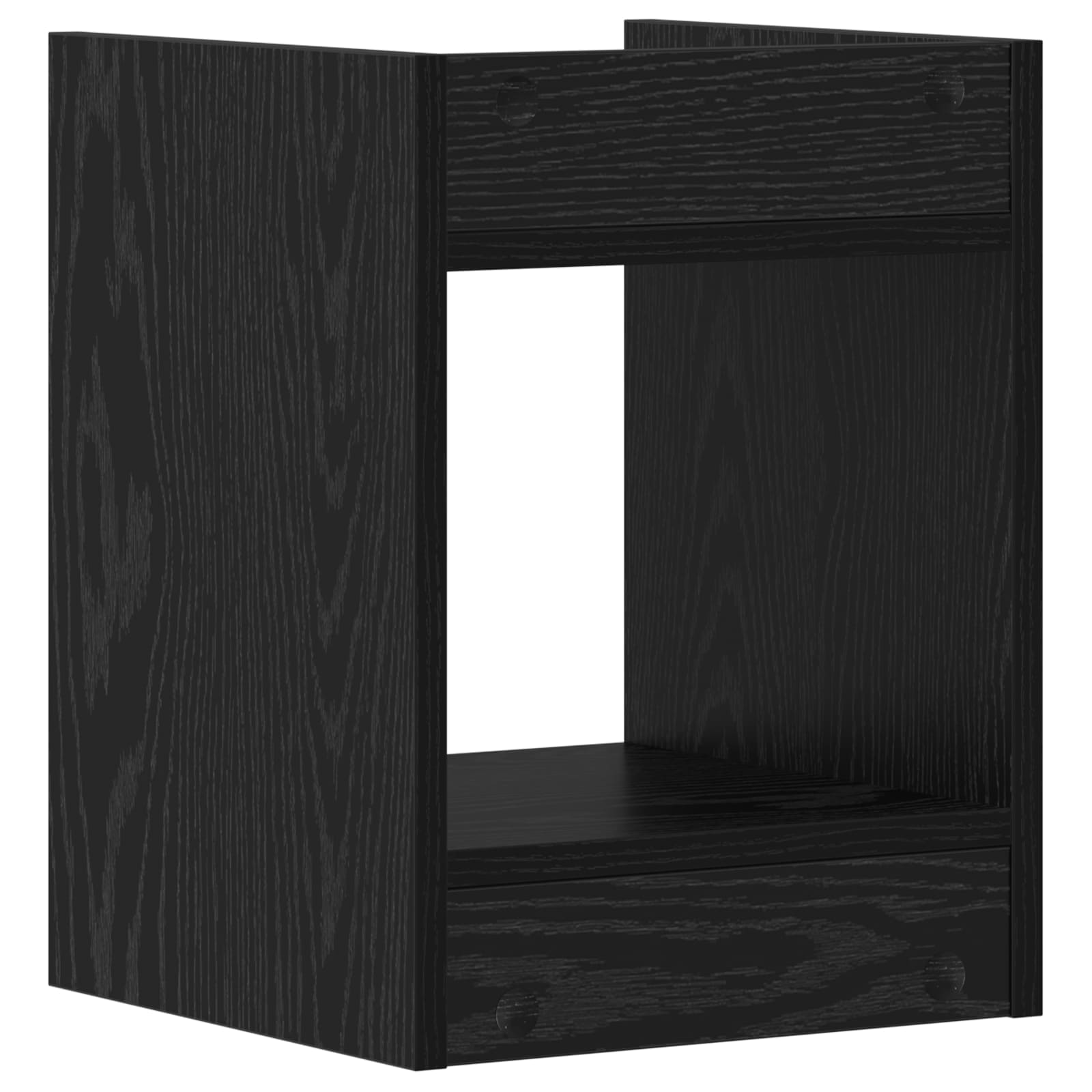 Stalak za biljke Crni Hrast 30 x 30 x 40 cm Konstrukcijsko drvo