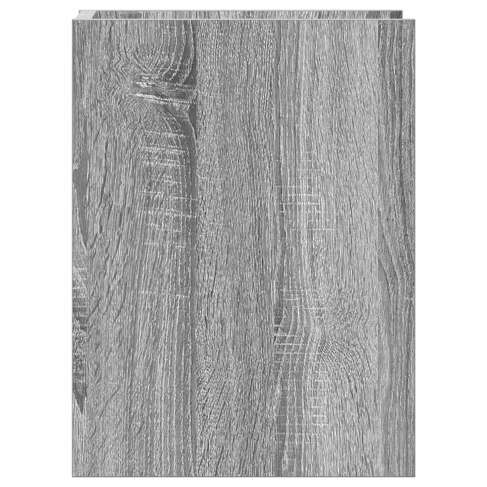 Stalak za biljke s policom Sivi Sonoma 30 x 30 x 40 cm