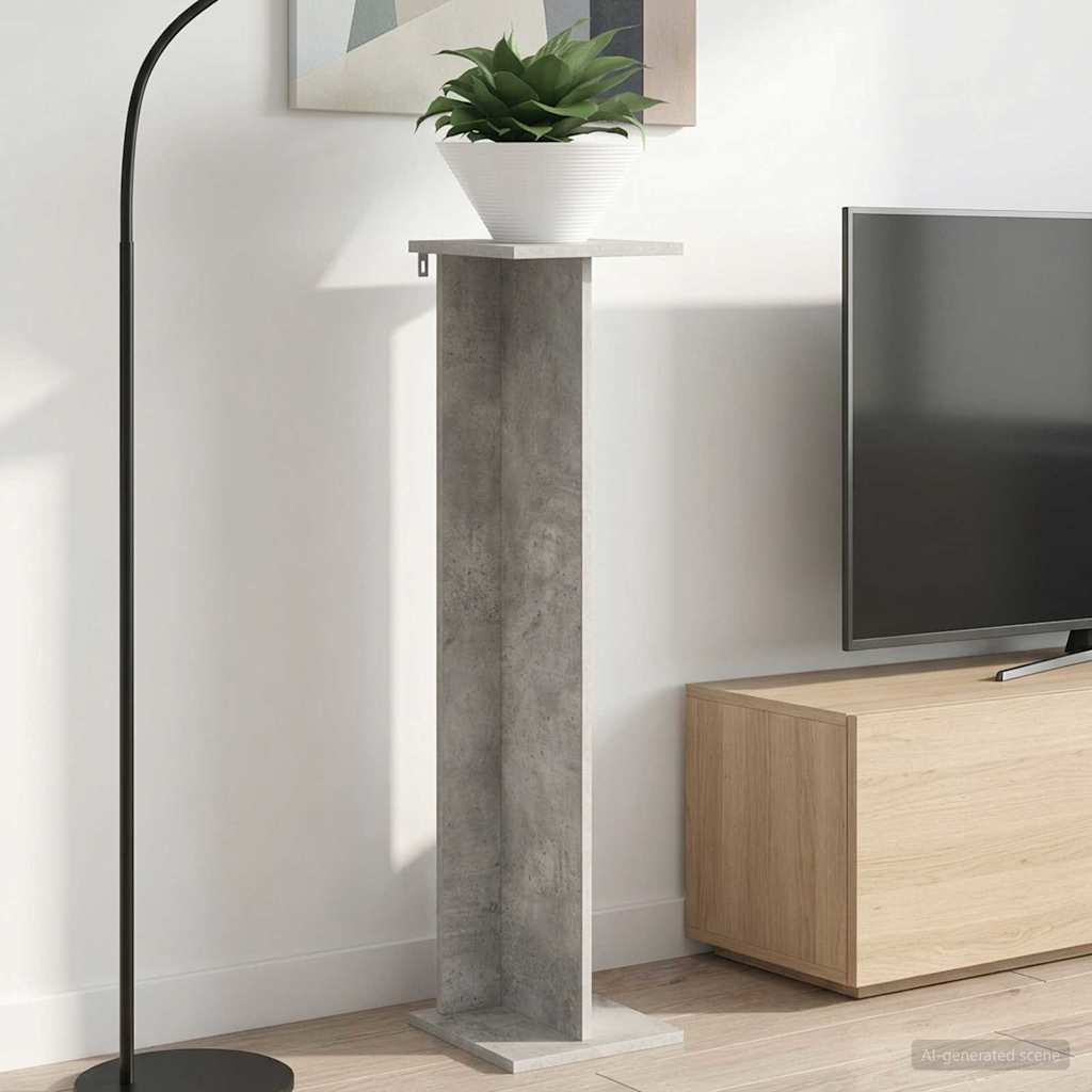 Stalak za biljke Betonsko Siva 25 x 25,5 x 100,5 cm