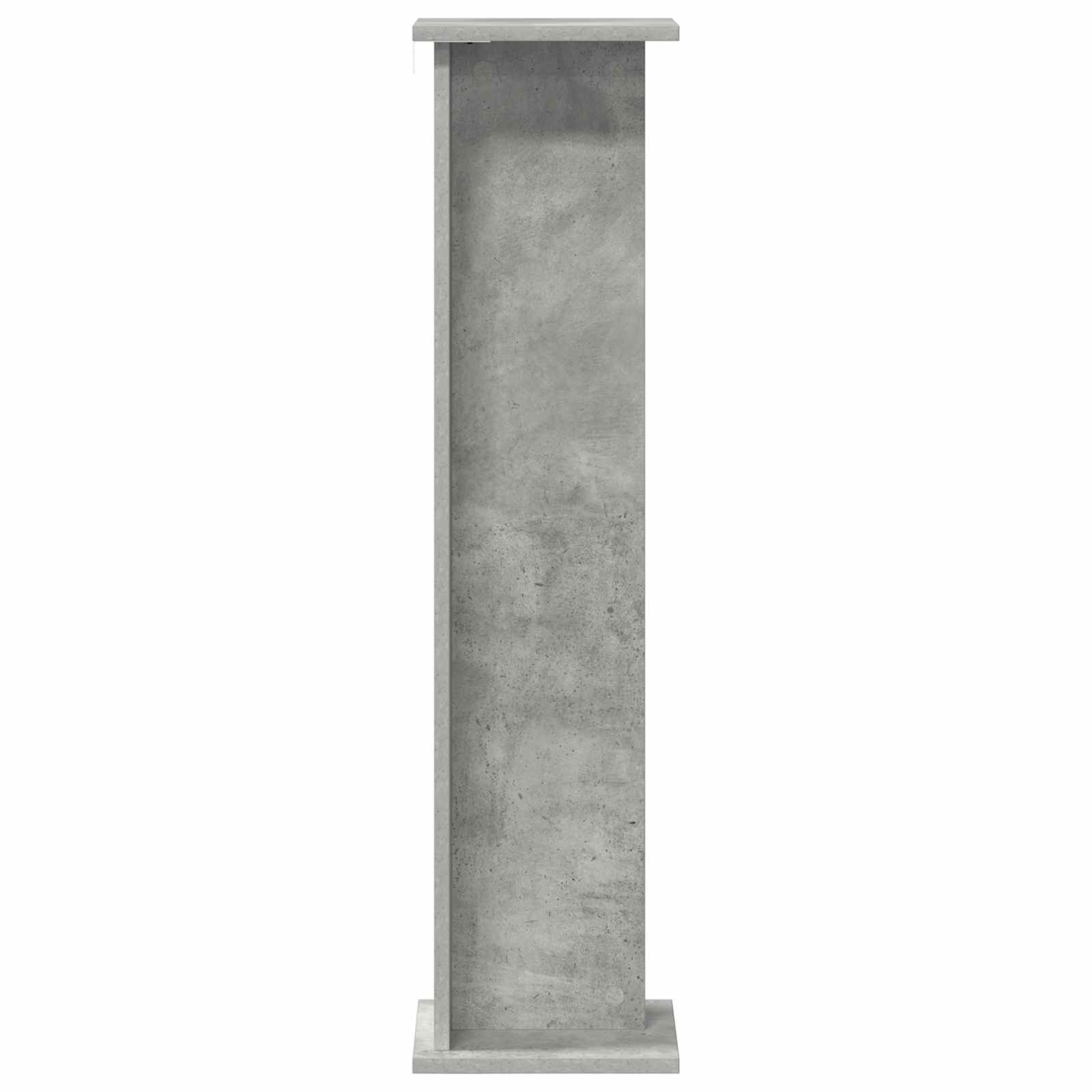 Stalak za biljke 2 pcs Betonsko Siva 25 x 25,5 x 100,5 cm