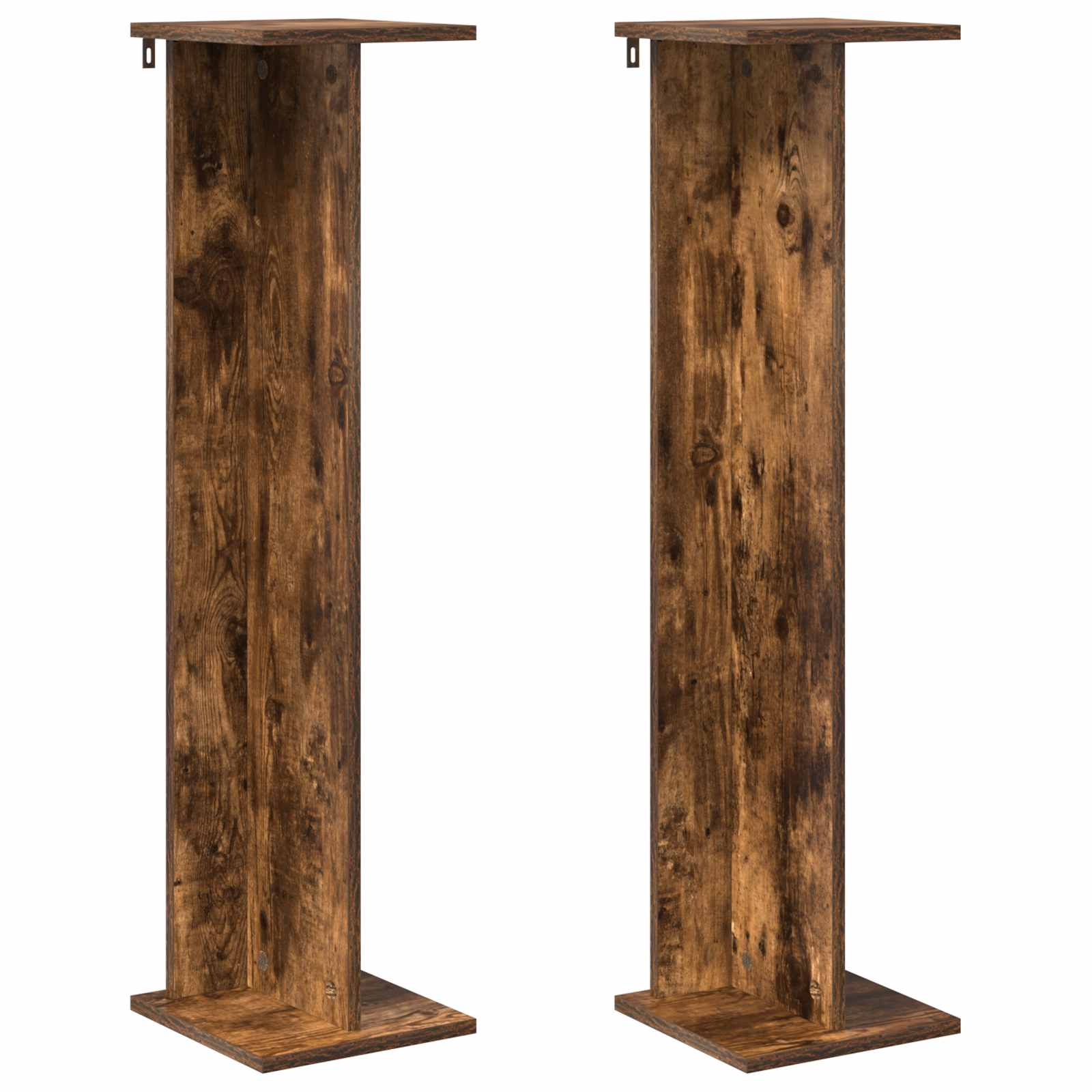 Stalak za biljke 2 pcs Dimljeni Hrast 25 x 25,5 x 100,5 cm