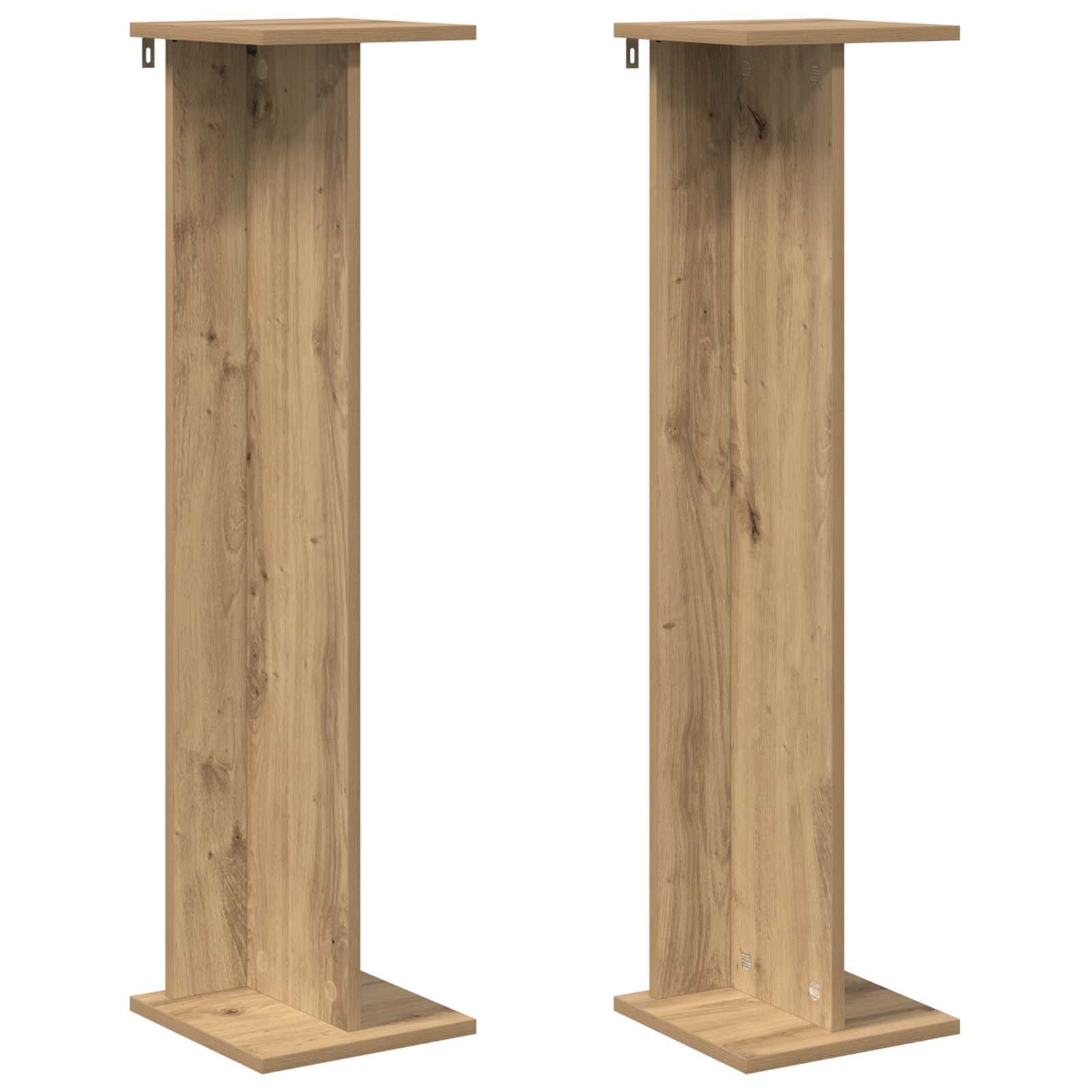 Stalak za biljke 2 pcs Zanatski Hrast 25 x 25,5 x 100,5 cm