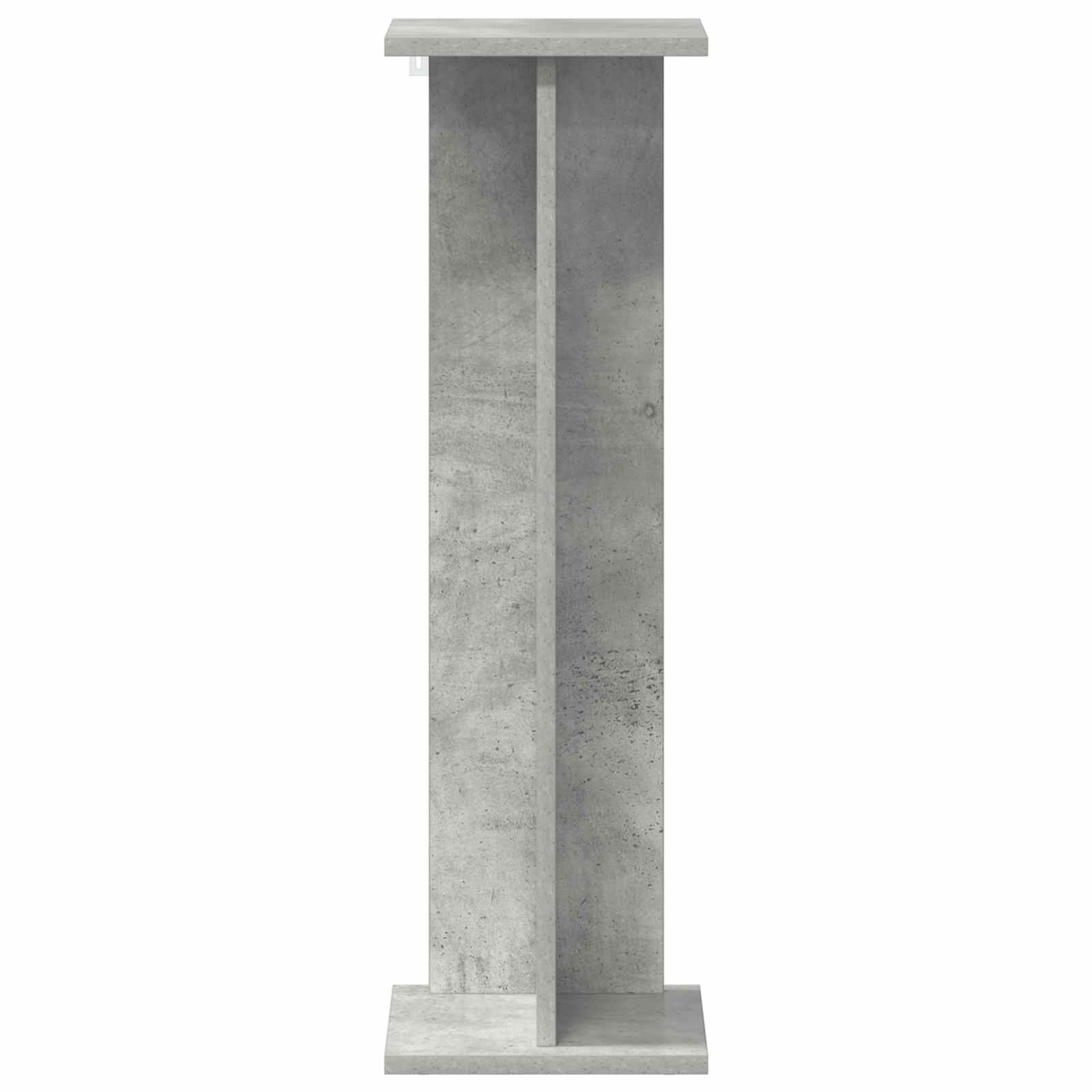 Stalak za biljke 2 pcs Betonsko Siva 25 x 25,5 x 80,5 cm