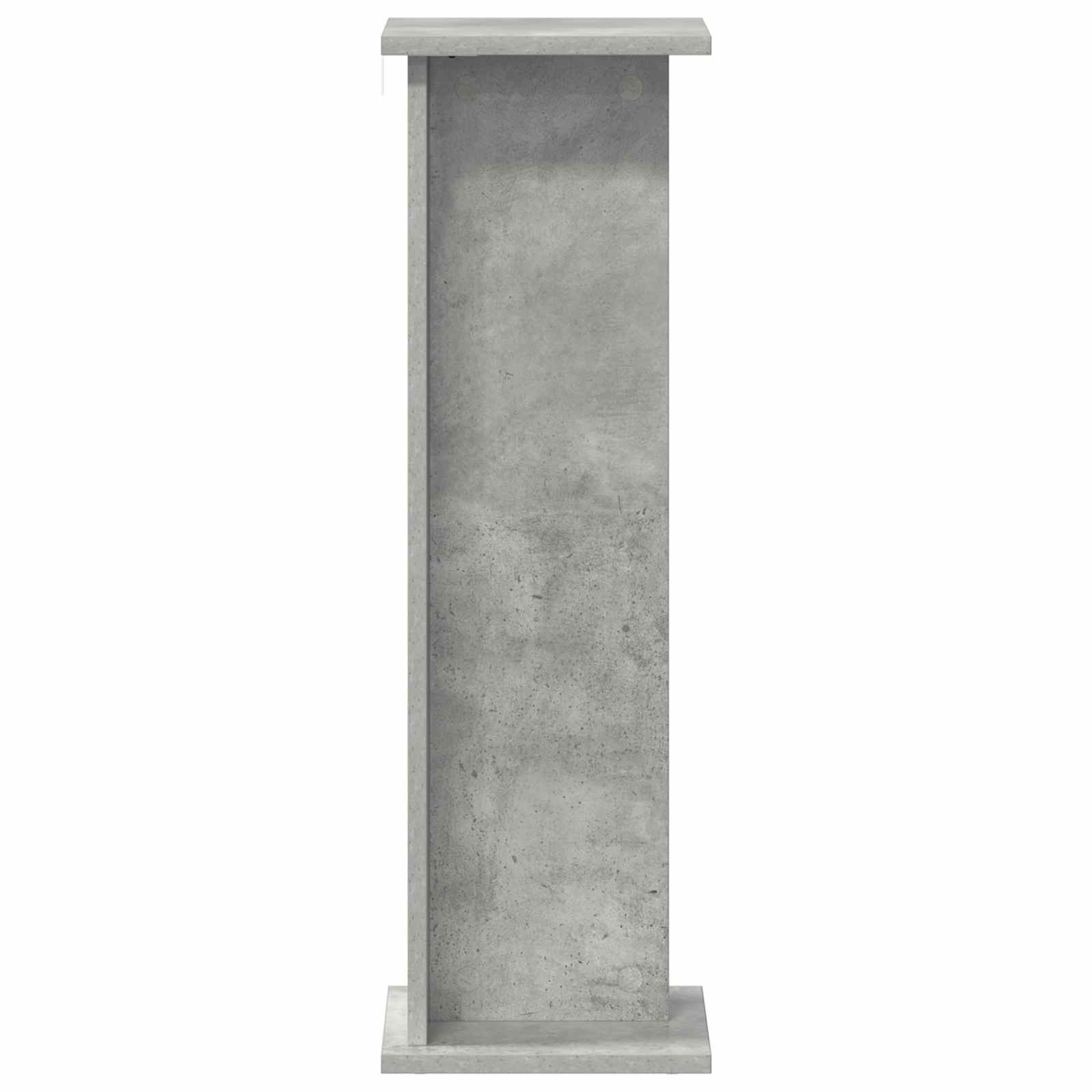 Stalak za biljke 2 pcs Betonsko Siva 25 x 25,5 x 80,5 cm