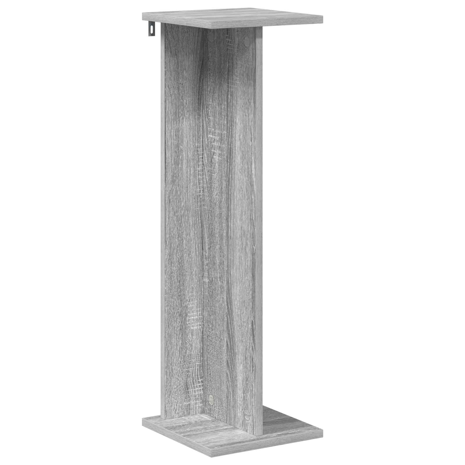 Stalak za biljke 2 pcs Sivi Sonoma 25 x 25,5 x 80,5 cm