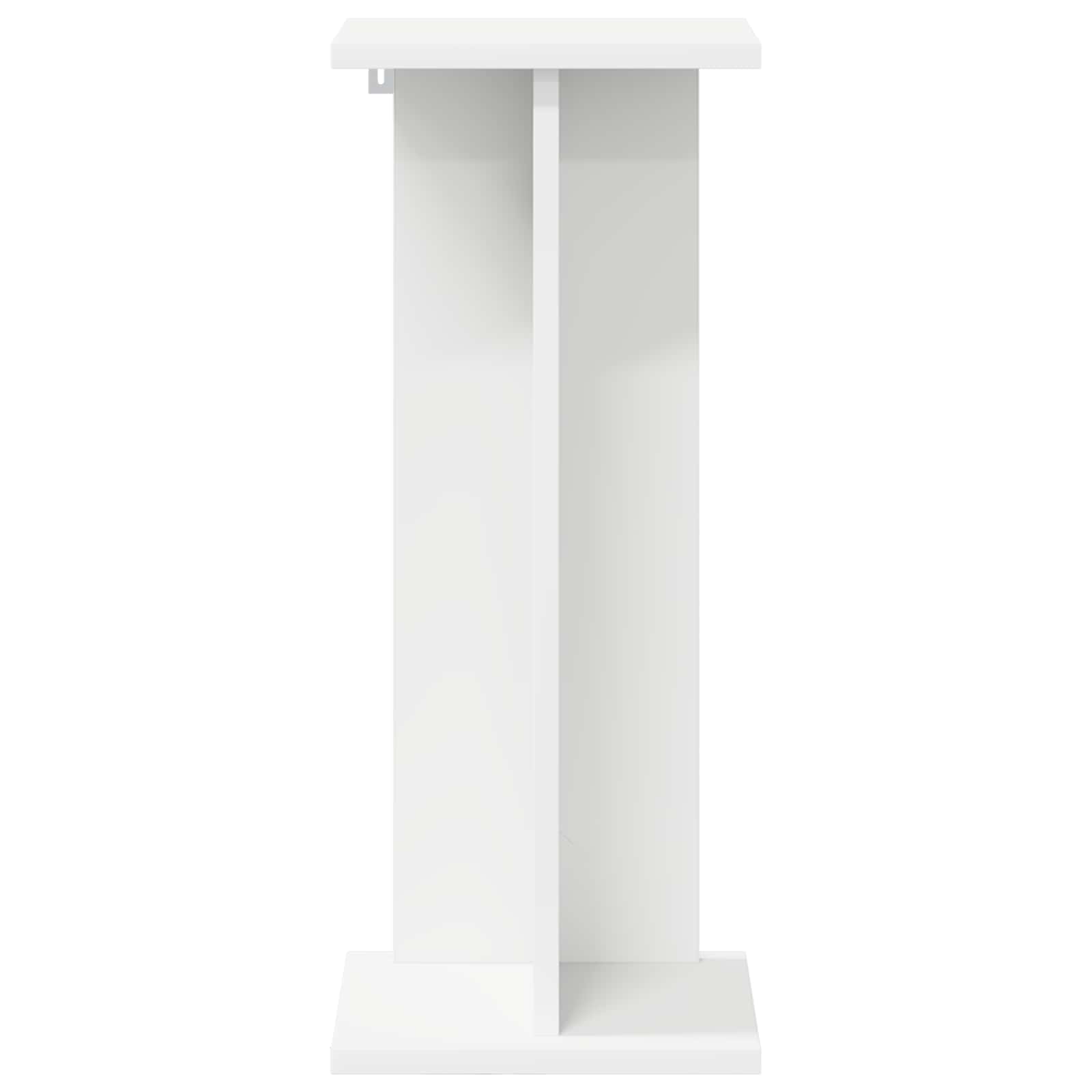 Stalak za biljke 2 pcs Bijeli 25 x 25,5 x 60,5 cm