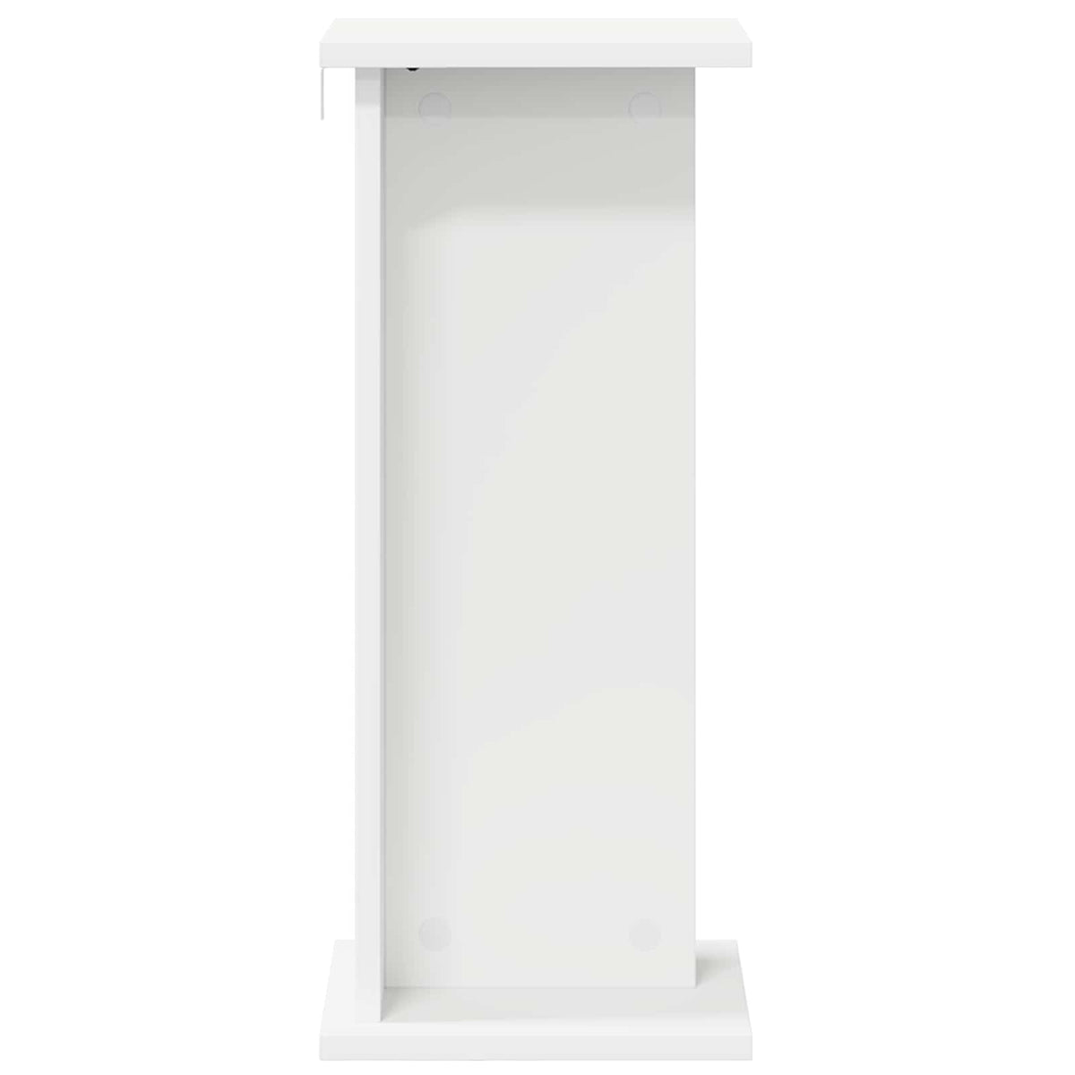 Stalak za biljke 2 pcs Bijeli 25 x 25,5 x 60,5 cm