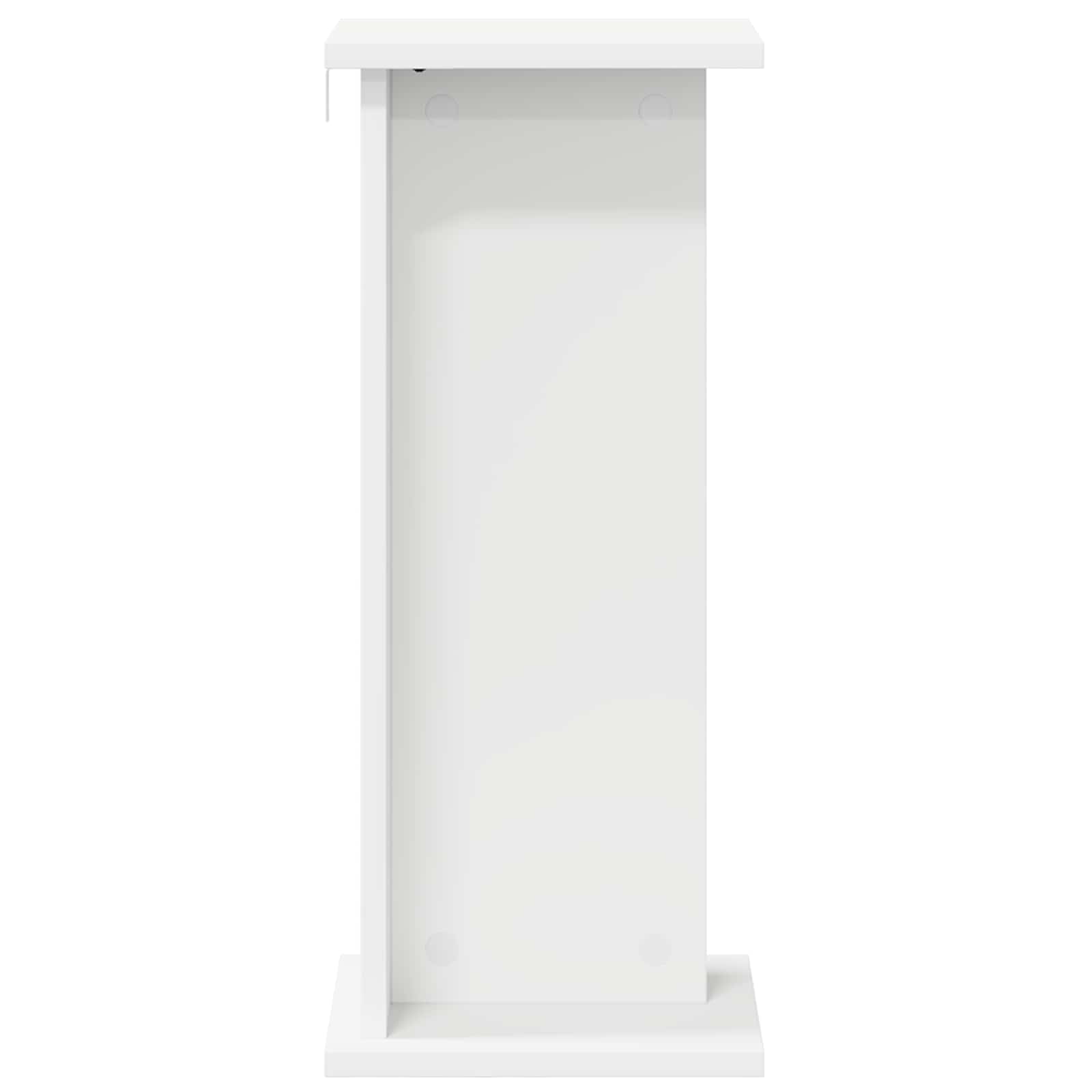 Stalak za biljke 2 pcs Bijeli 25 x 25,5 x 60,5 cm